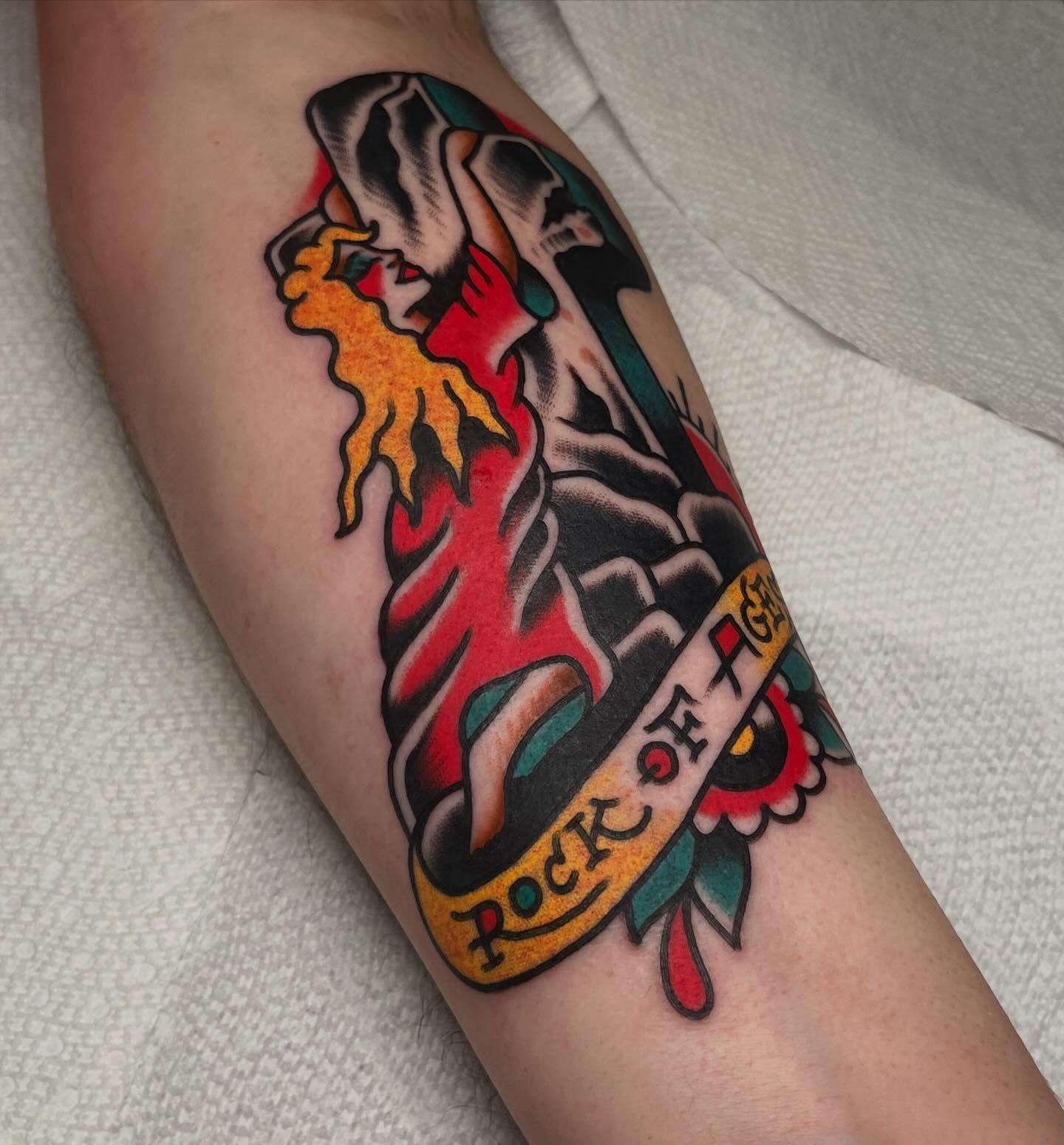 Tattoo by @rizzotattoos — american_traditional