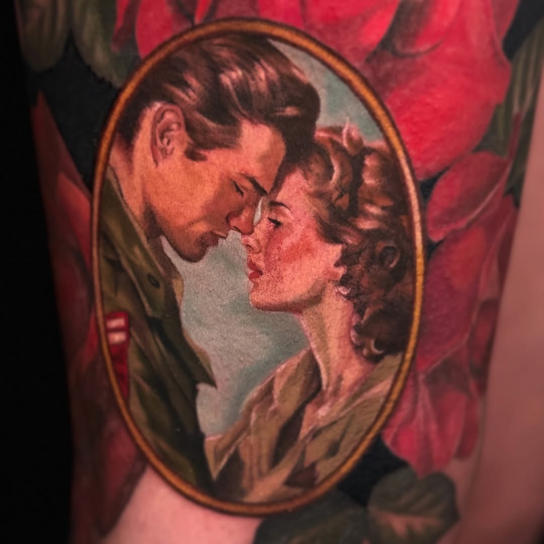 Tattoo by @pokiepookie — realism, trash_polka