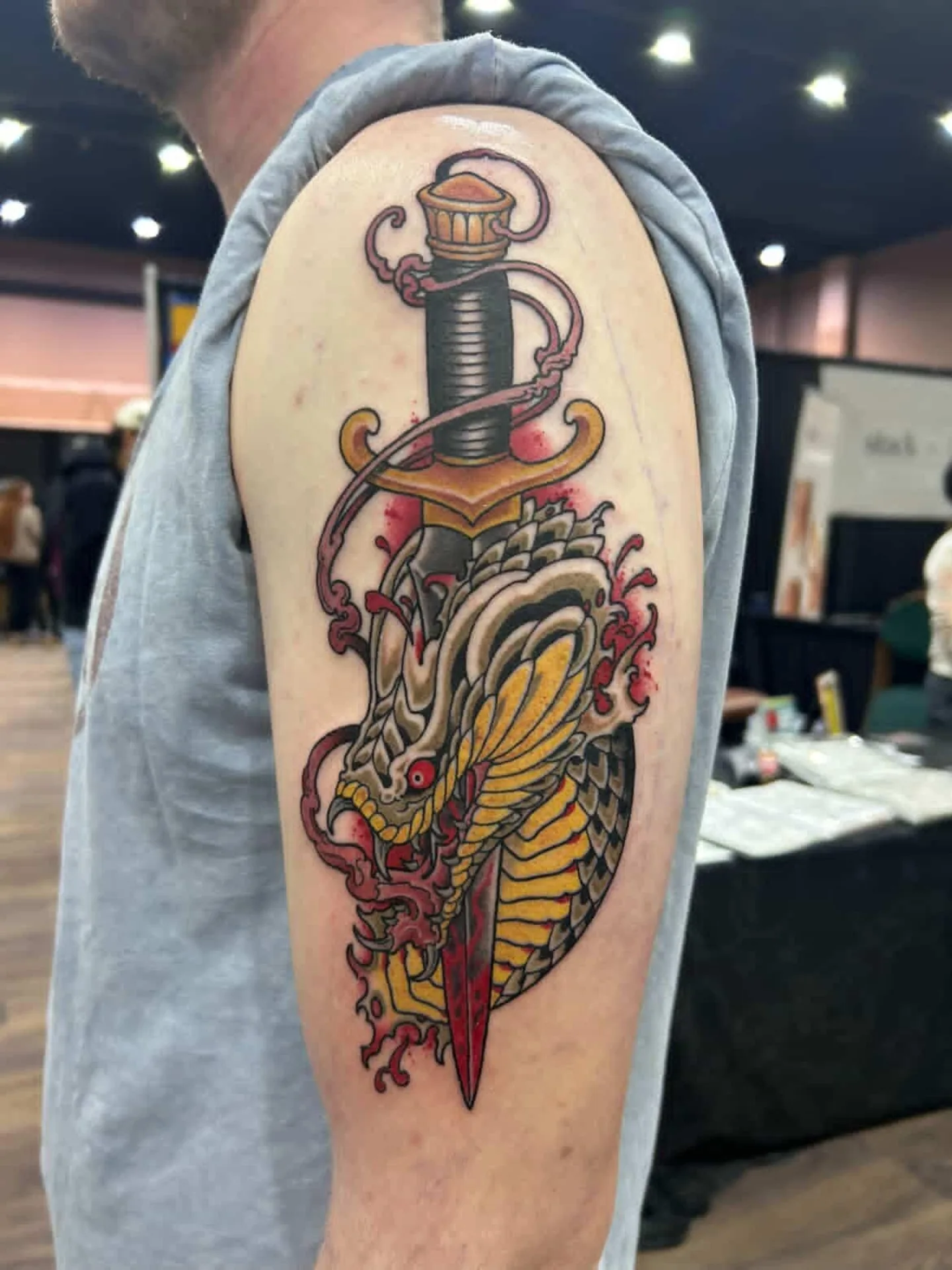 Tattoo by @timderosetattoos — american_traditional, dotwork