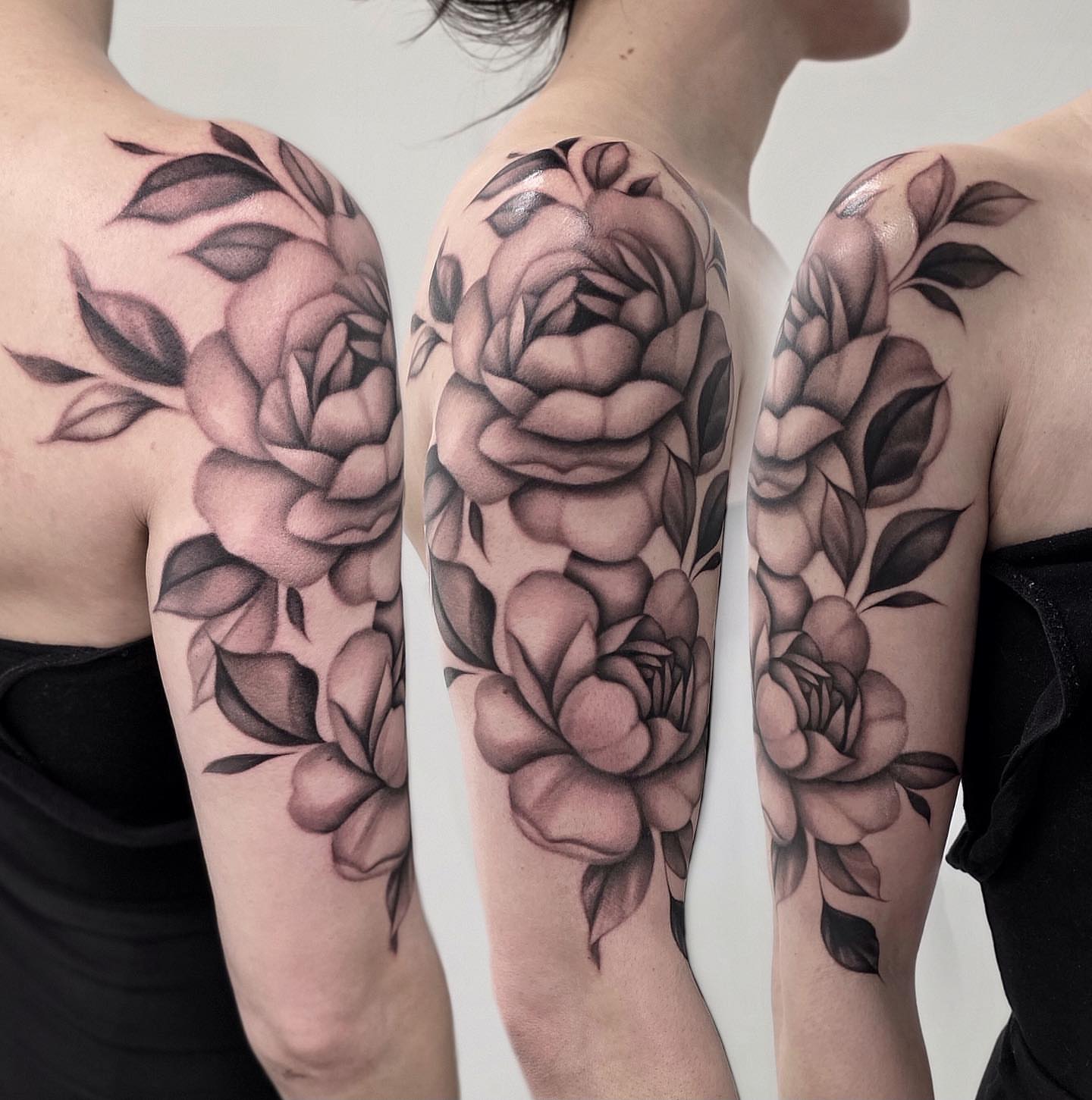 Tattoo by @paige.nicole.tattoos — black_and_grey, realism