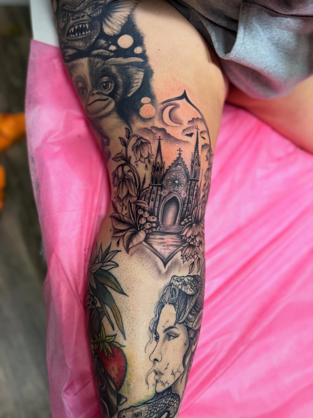 Tattoo by @alyssa.t.tattoos — black_and_grey, realism