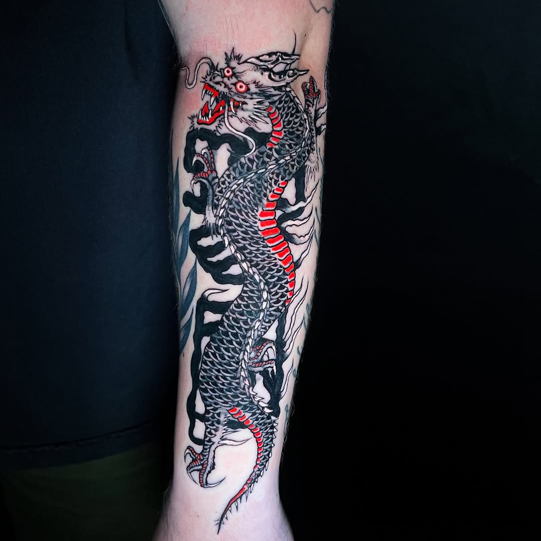Tattoo by @henriktattoo_ — japanese_irezumi, black_and_grey