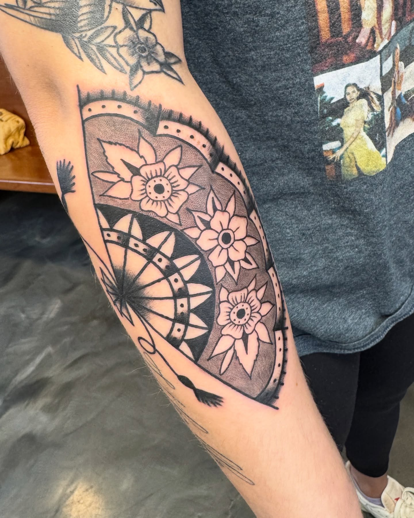 Tattoo by @notmikewilson — geometric