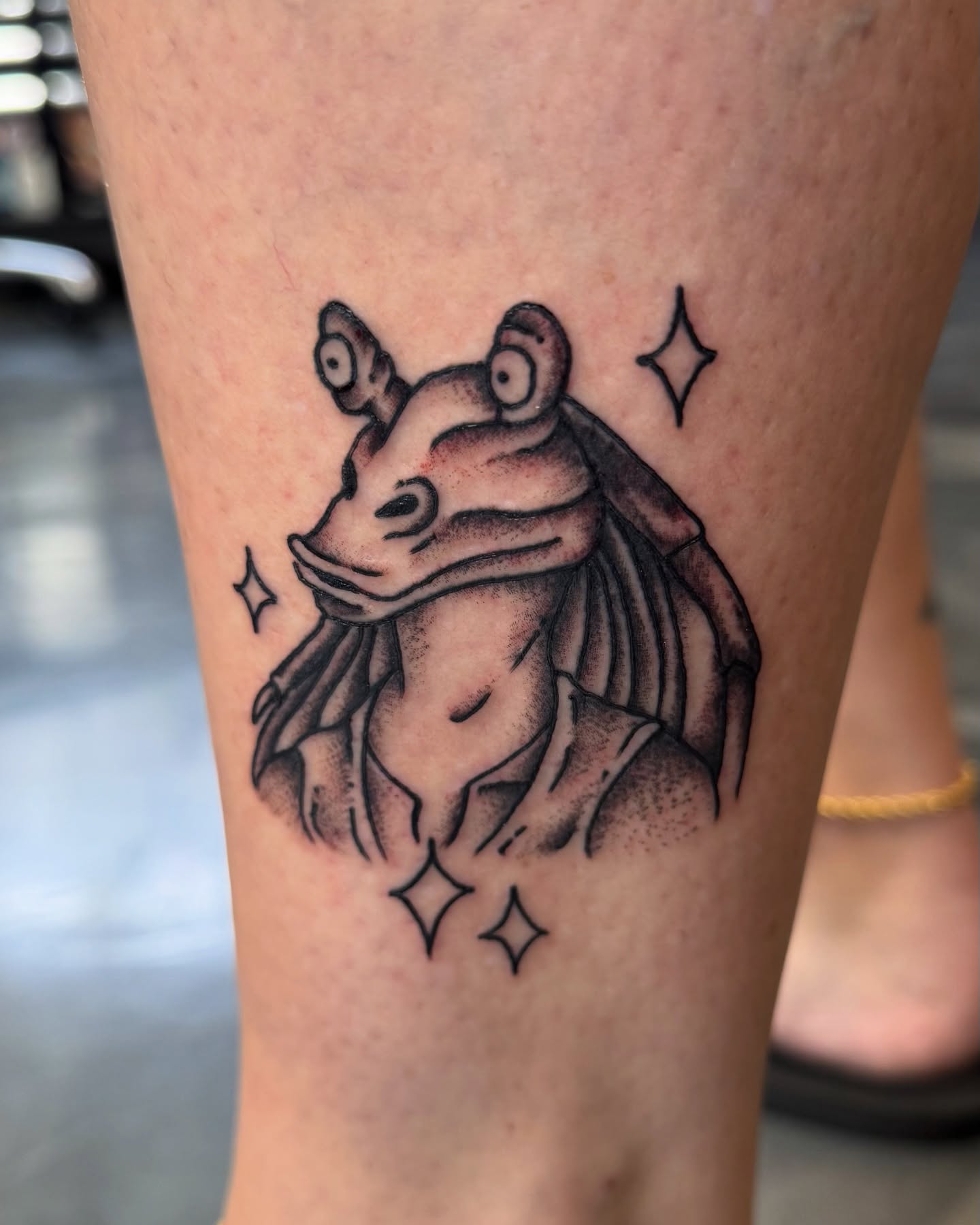 Tattoo by @notmikewilson — black_and_grey