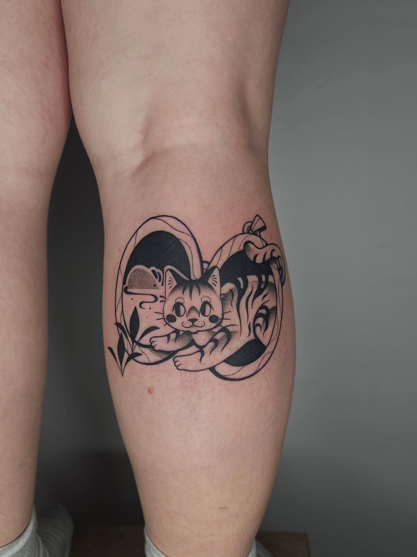 Tattoo by @hey.julieanne — black_and_grey