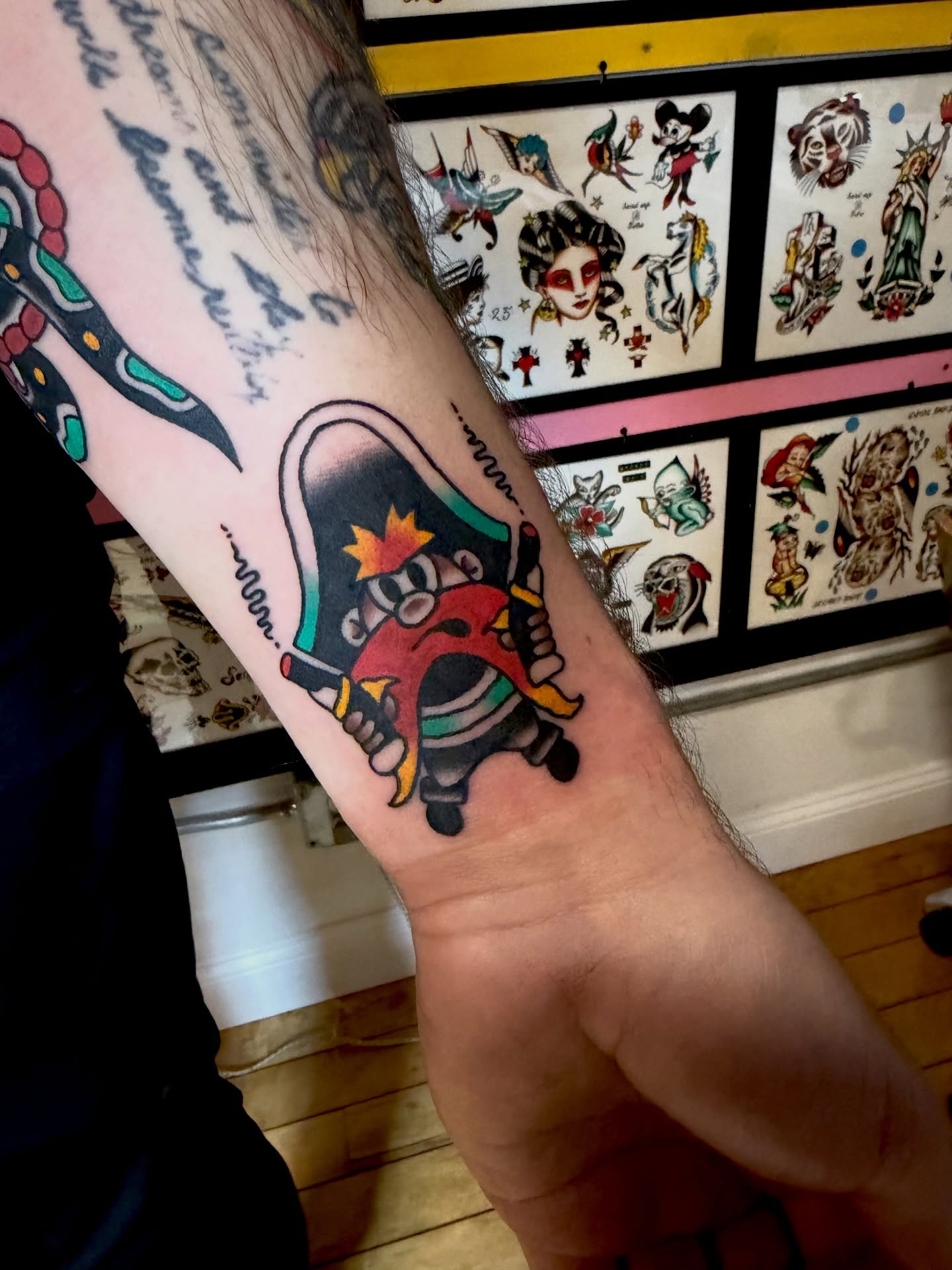 Tattoo by @secretsafetattoo — american_traditional