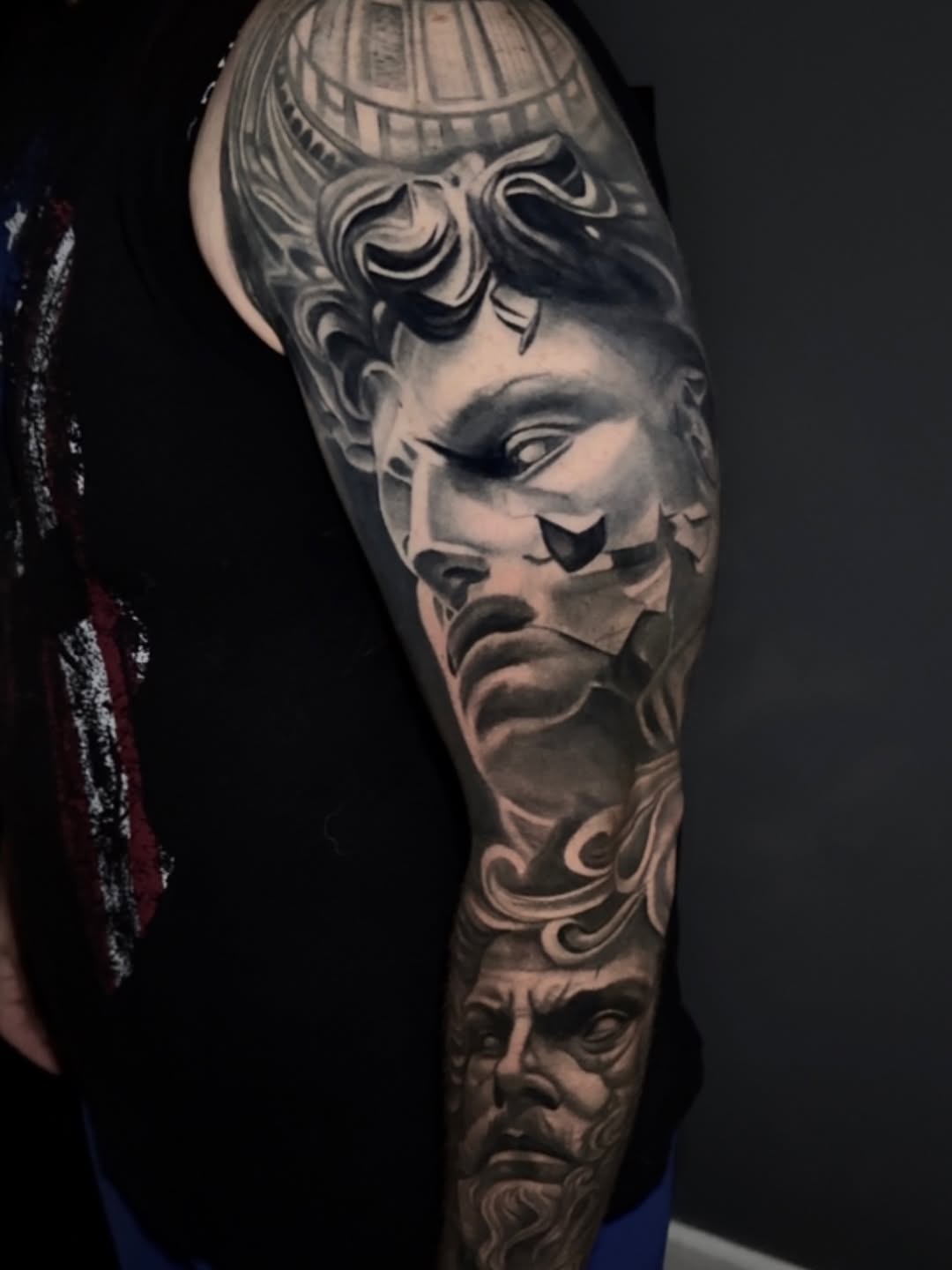 Tattoo by @brynbeer_official — realism, black_and_grey