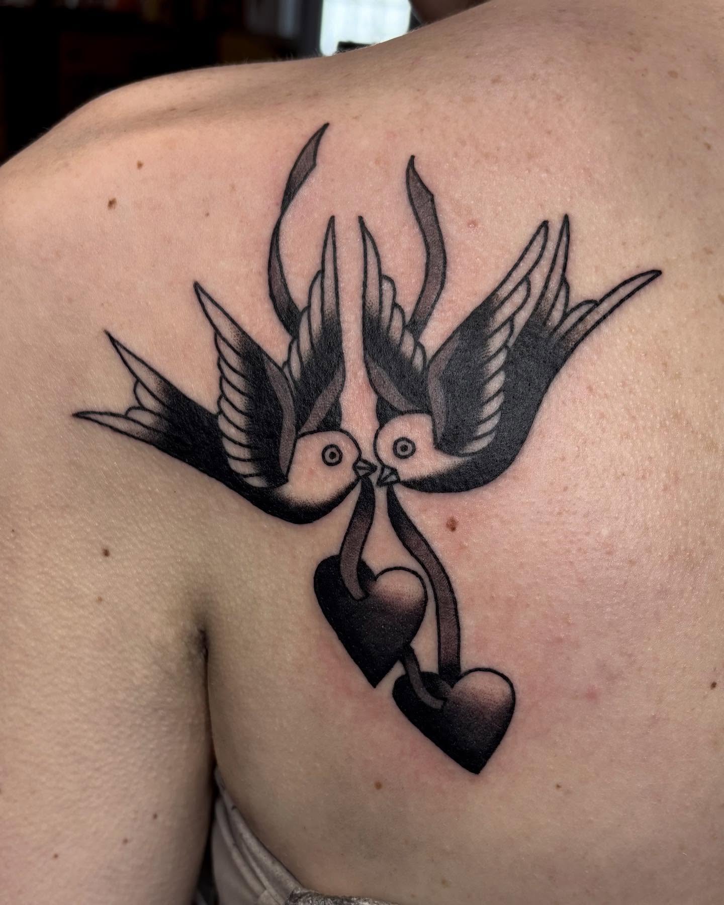 Tattoo by @homesicktat2 — black_and_grey