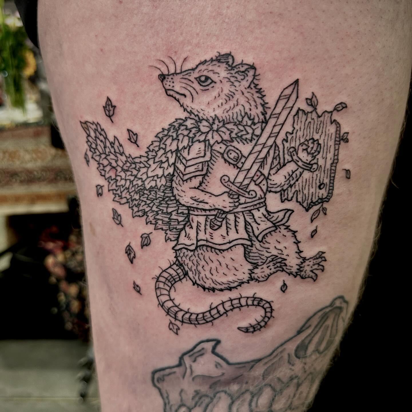 Tattoo by @lan.ny.ho — black_and_grey, realism