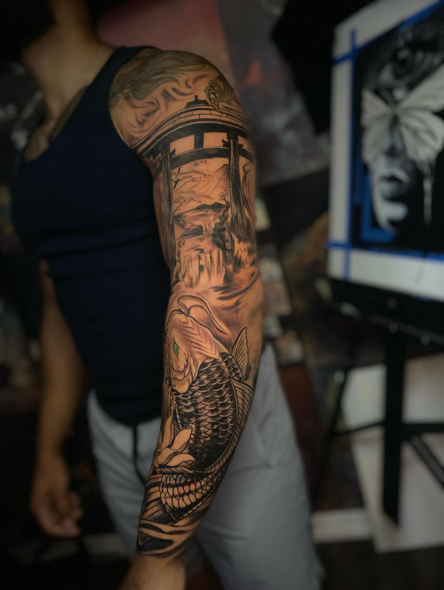 Tattoo by @breynertattoos — japanese_irezumi