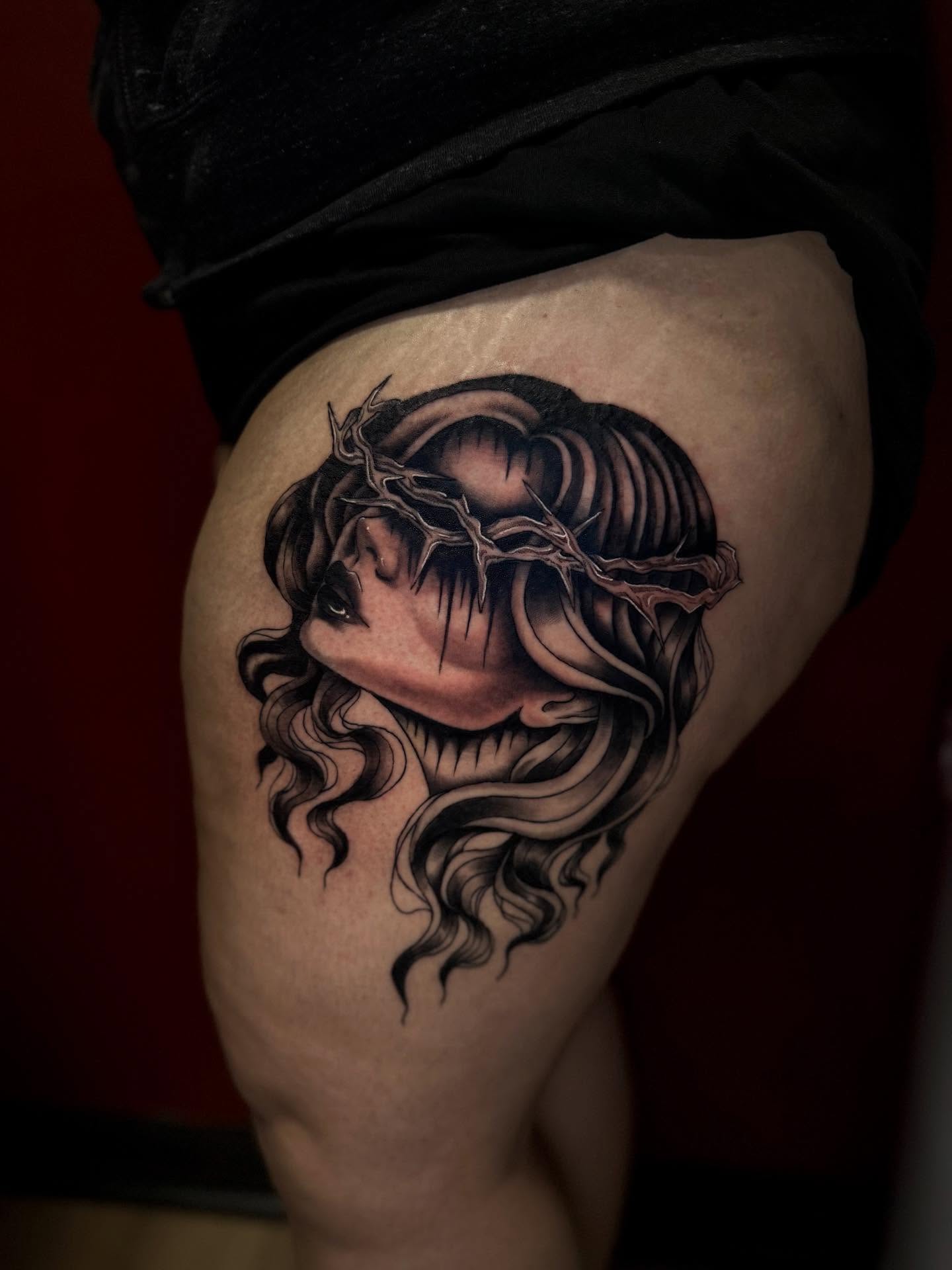 Tattoo by @causedonuts — dark_realism