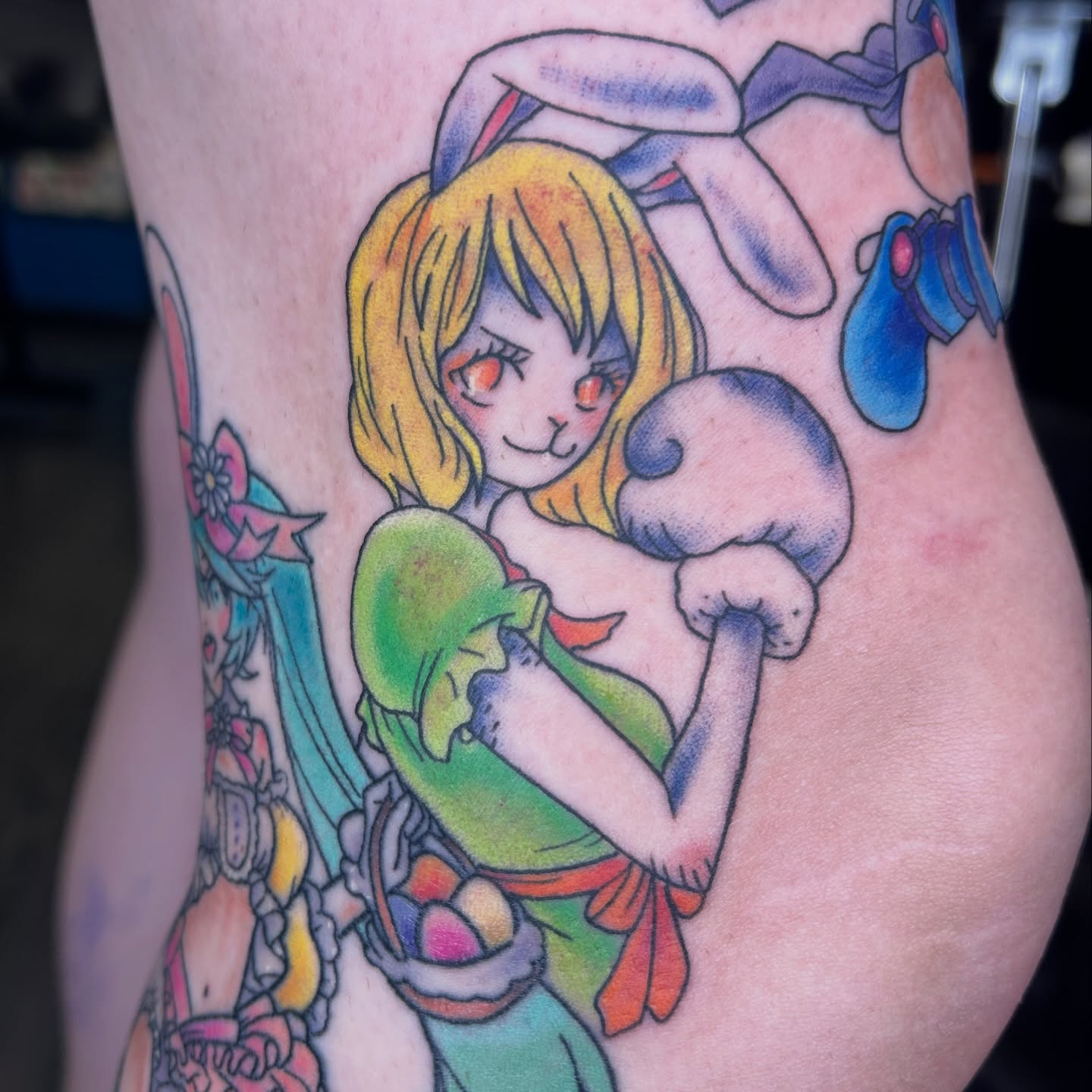 Tattoo by @princess.hannie.tattoos — anime, illustrative