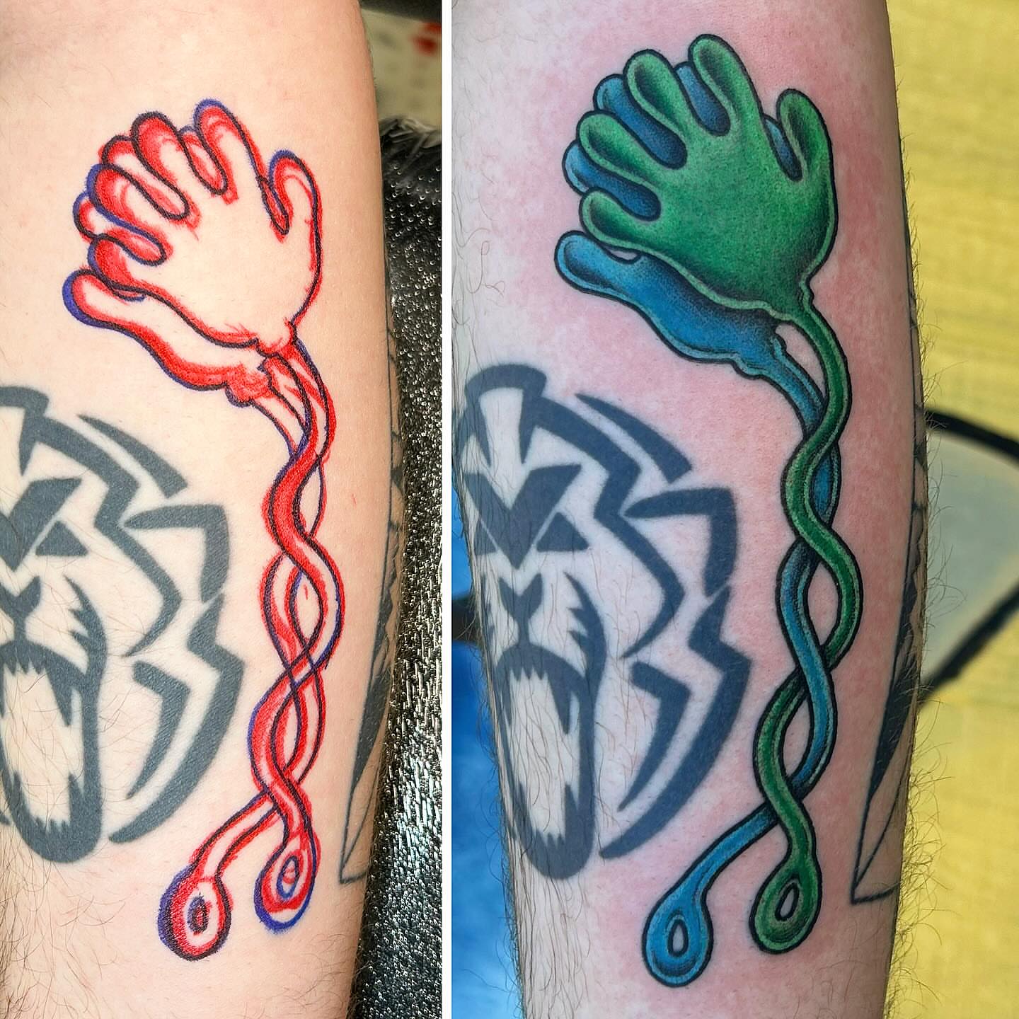 Tattoo by @lastblakeonearth — neo_traditional, geometric