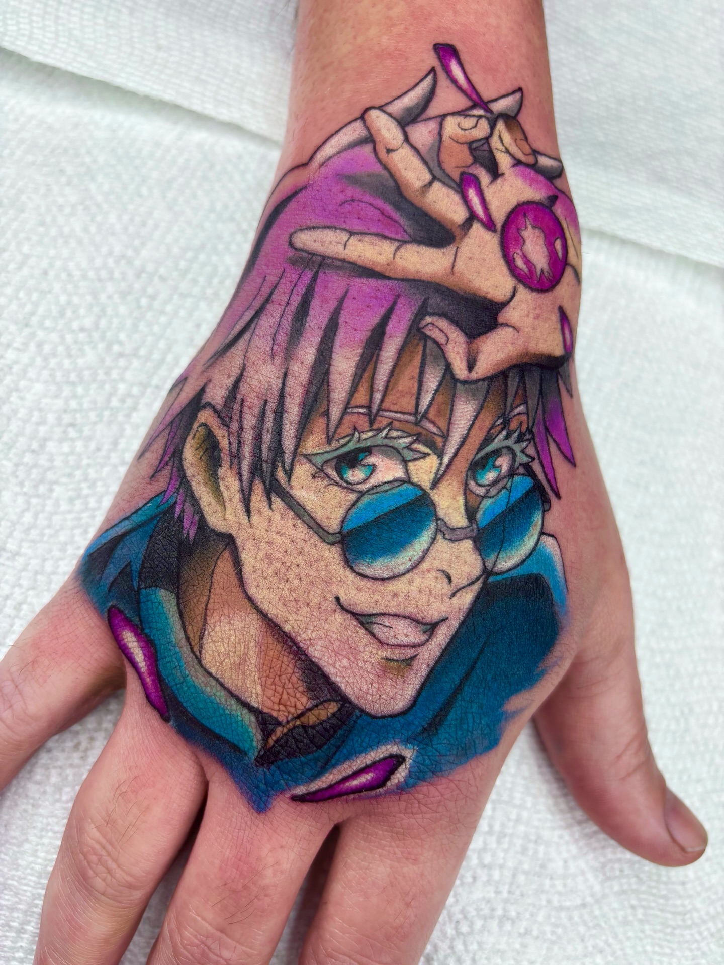 Tattoo by @valeriemourningstar — anime
