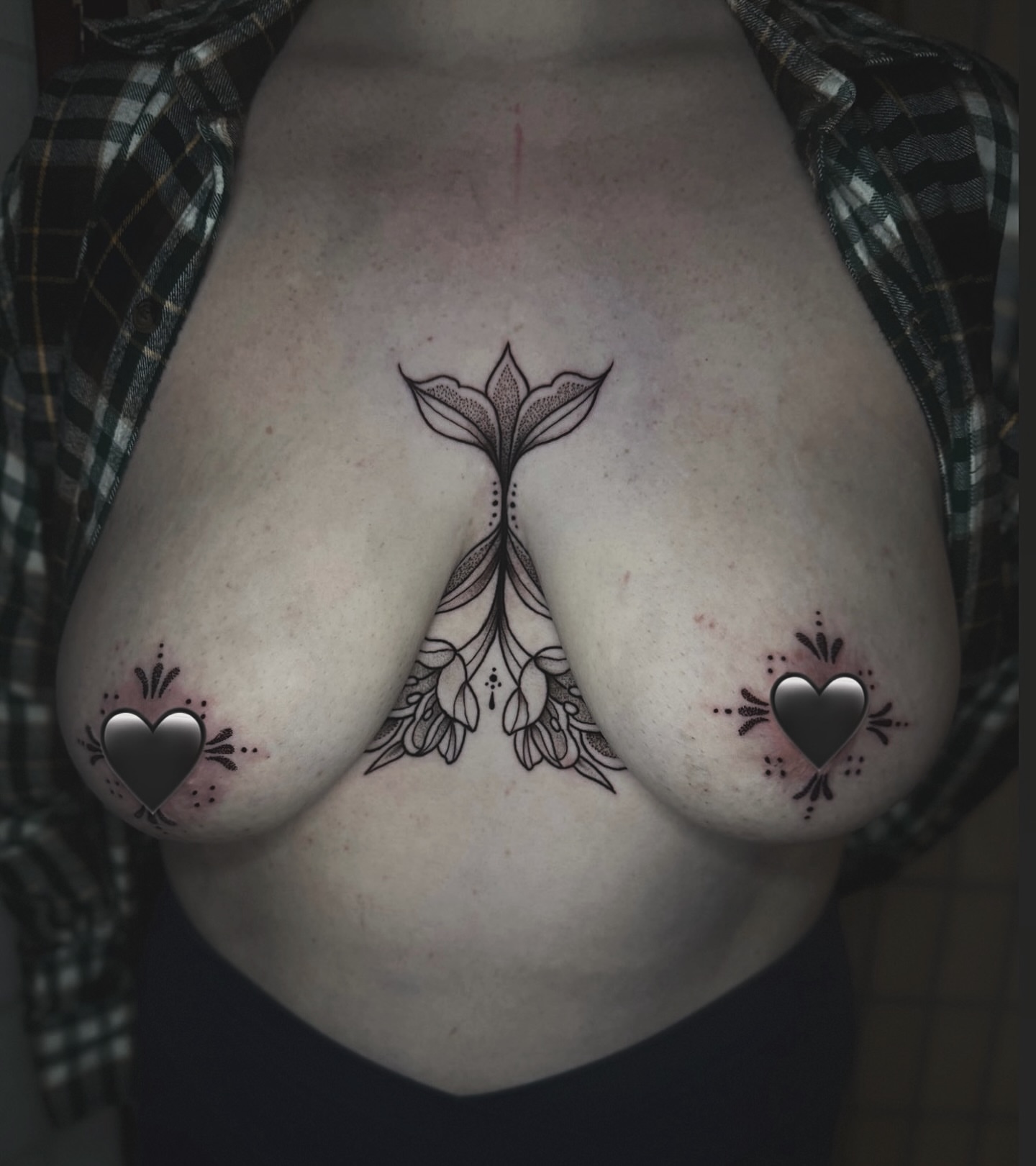 Tattoo by @hotdonnatattoos — black_and_grey