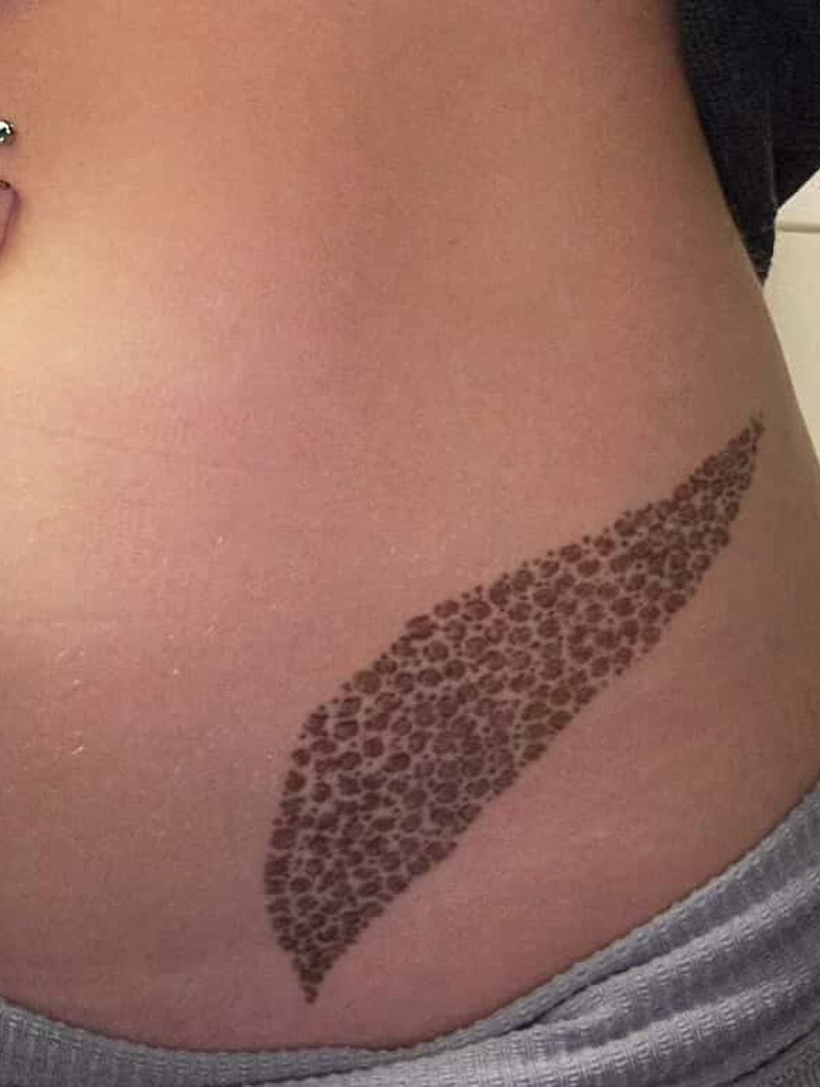 Tattoo by @mayhem_inkk — dotwork