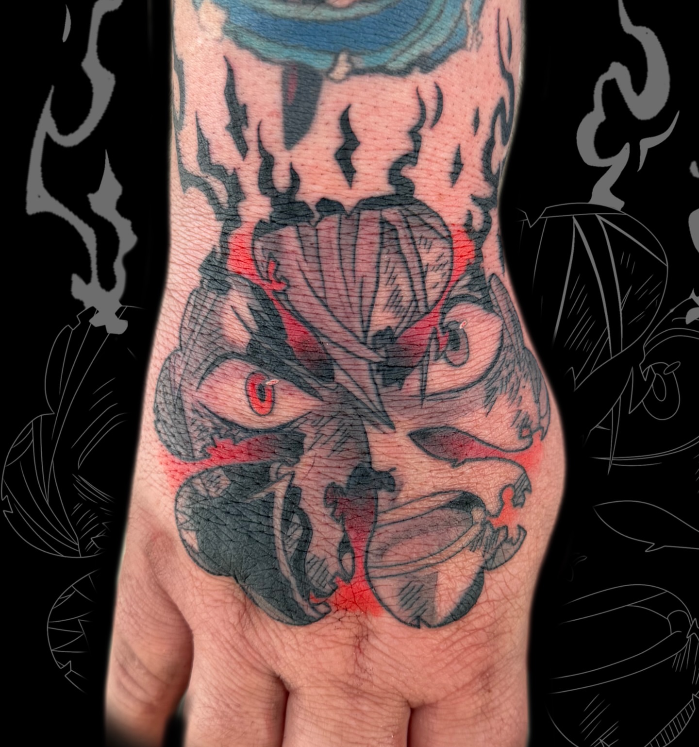 Tattoo by @falseteethgod — american_traditional