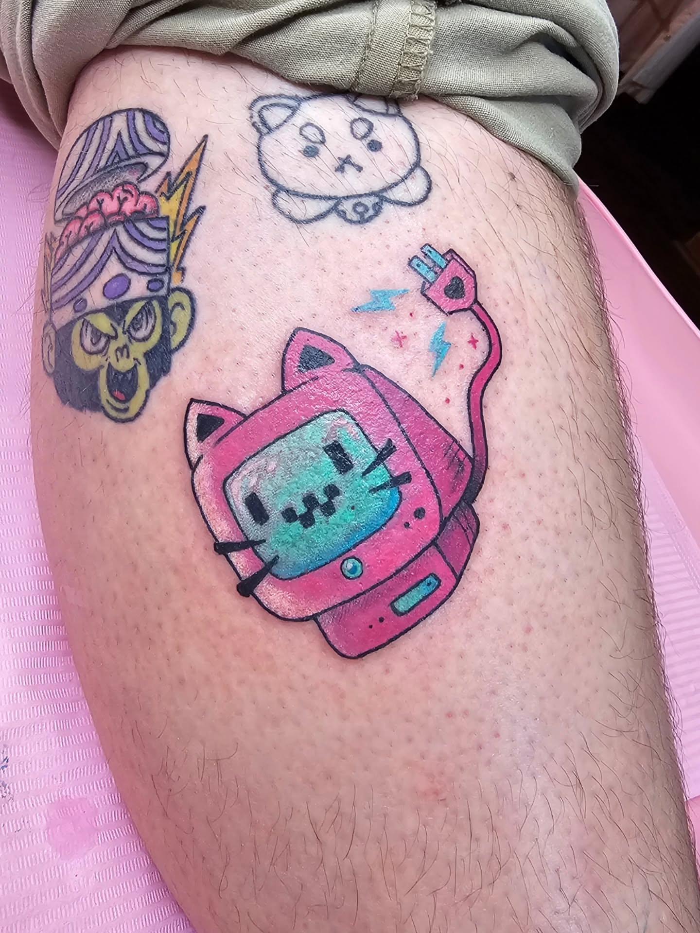 Tattoo by @buhberri_art — new_school, anime