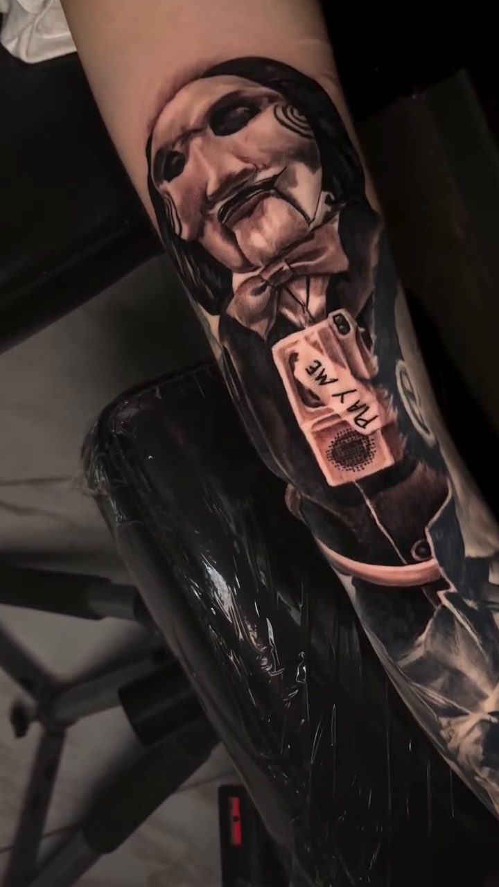 Tattoo by @tj_tattoos14 — realism, dark_realism