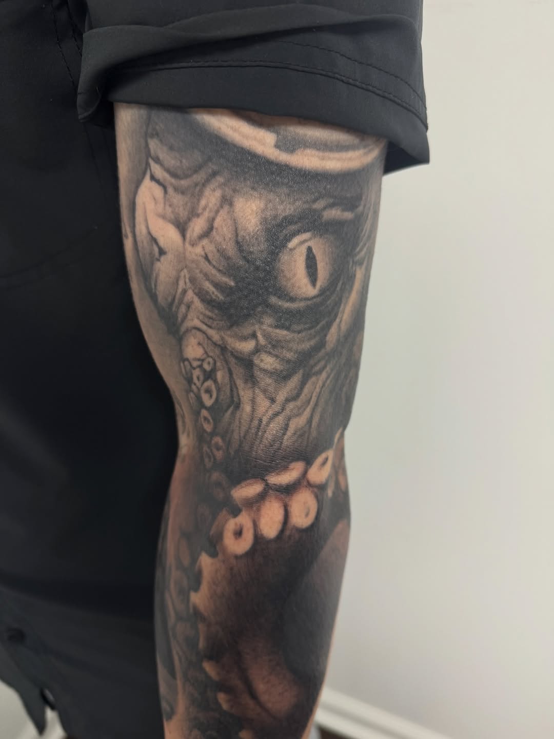 Tattoo by @pauljacktattoo — realism, black_and_grey