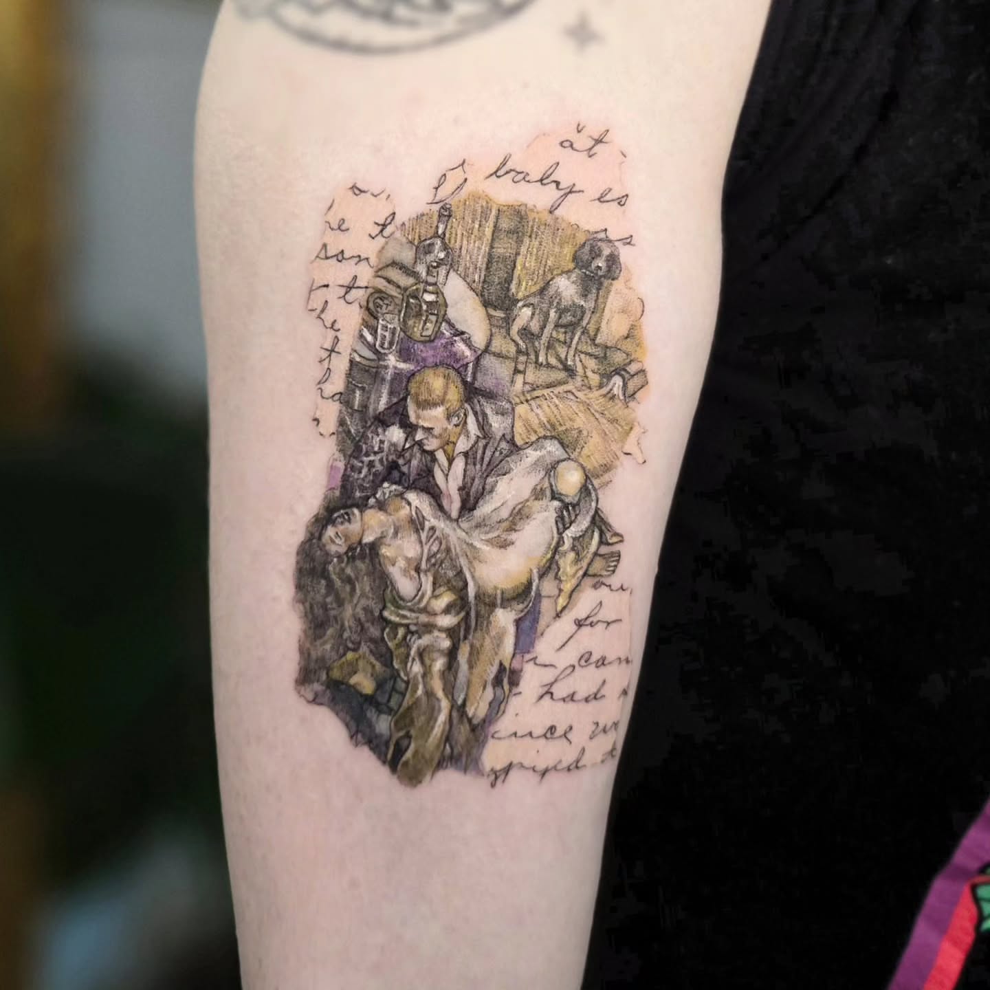 Tattoo by @tattt_moisu β watercolor