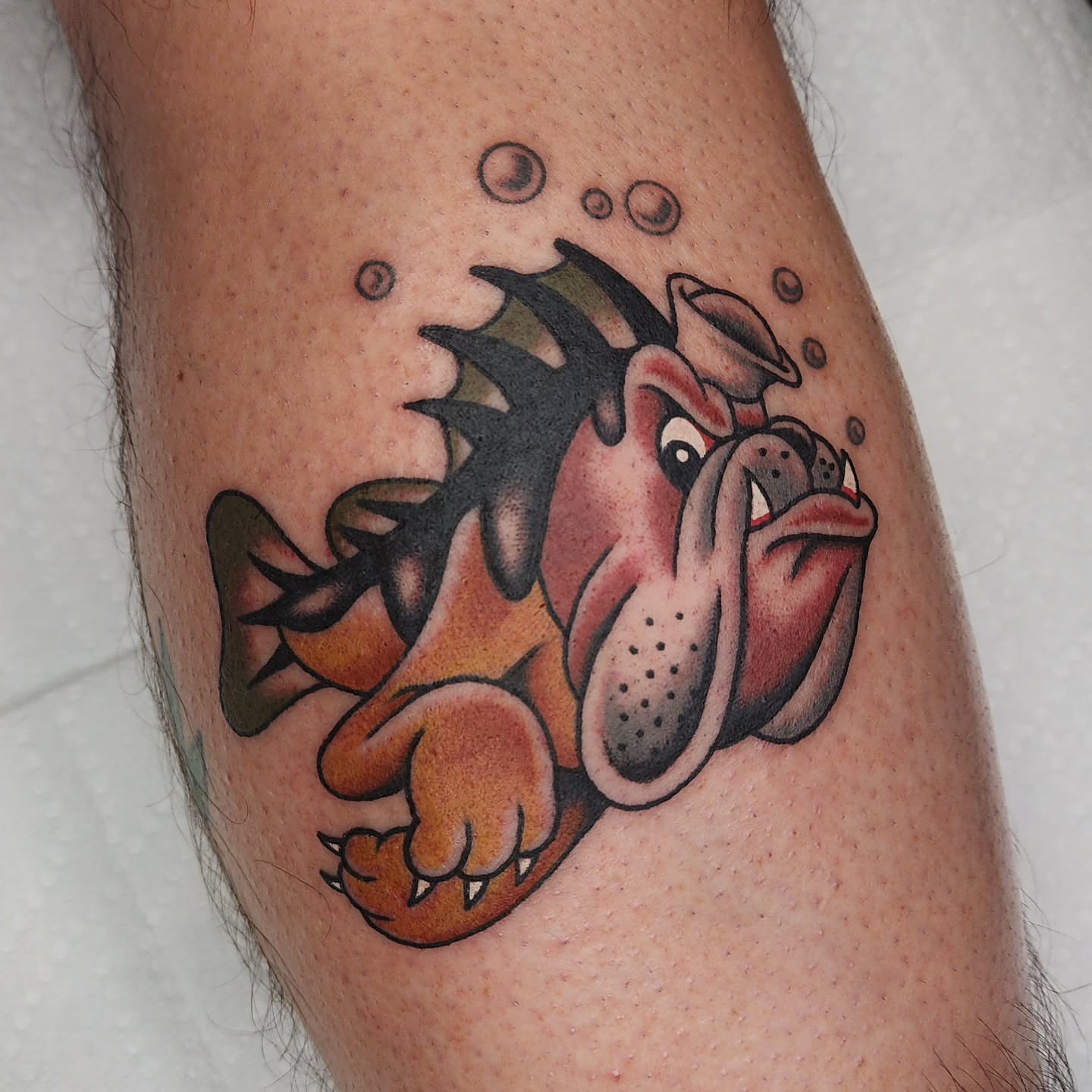 Tattoo by @adambarnestattooer โ american_traditional