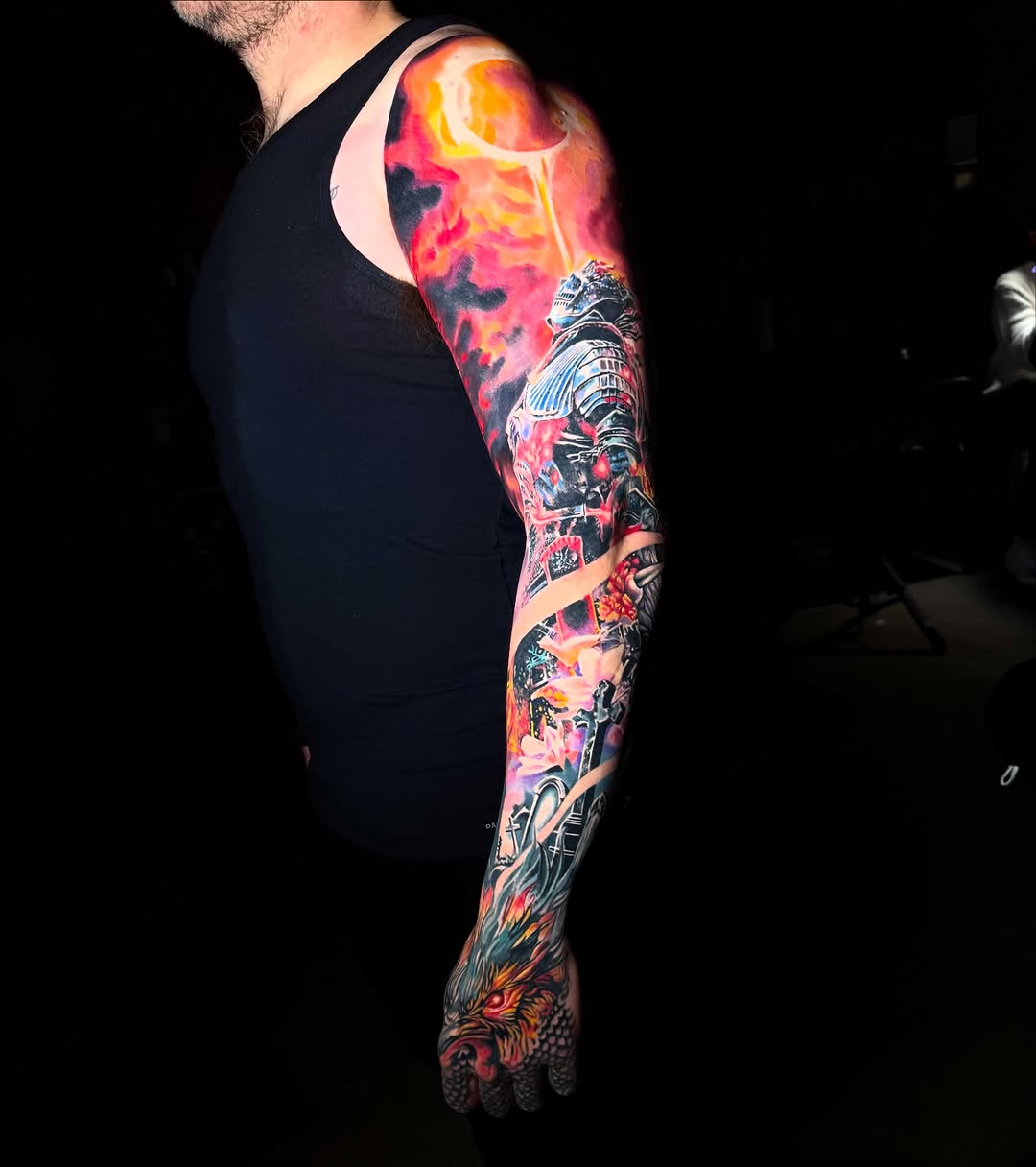 Tattoo by @kamil_inki β realism, trash_polka