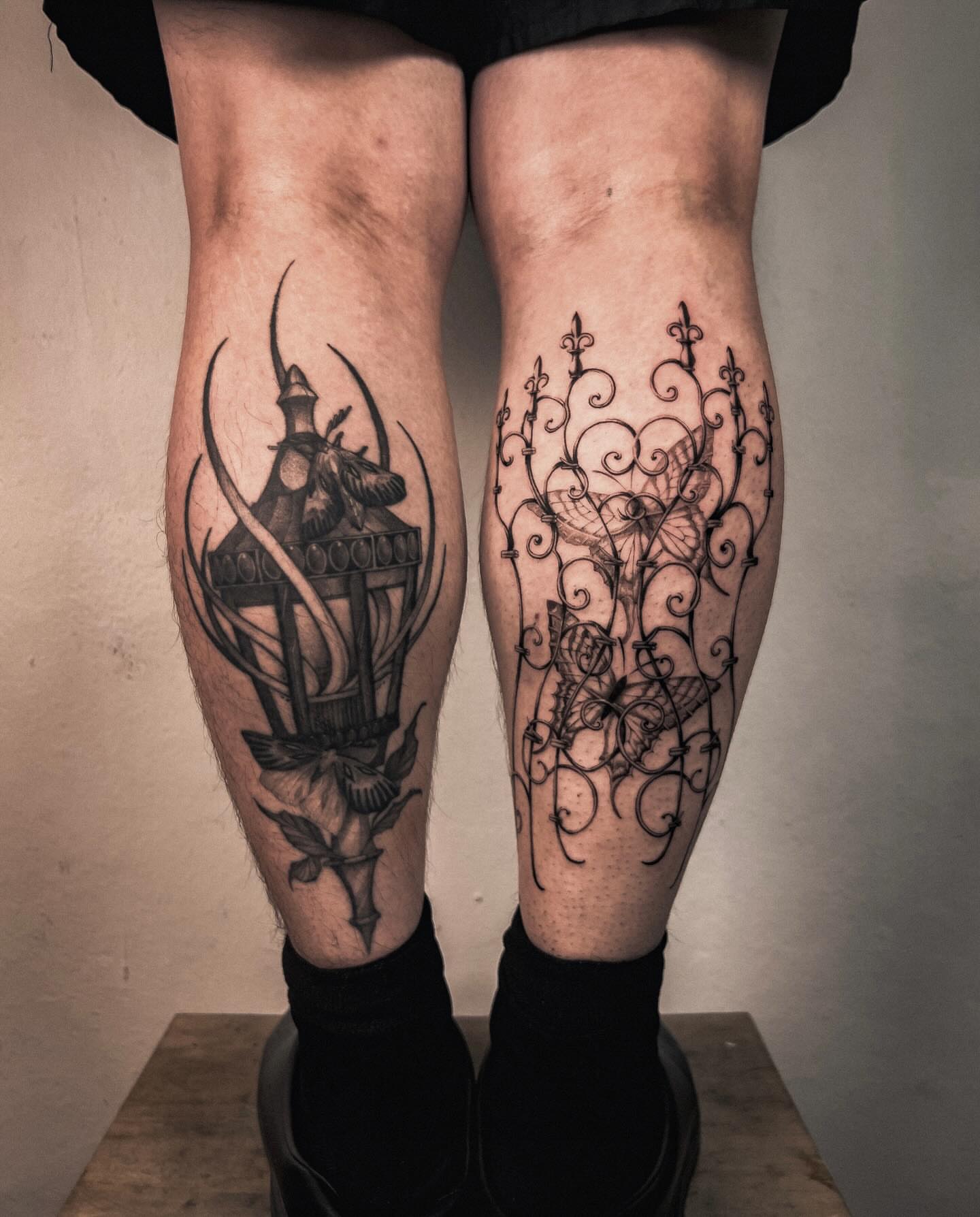 Tattoo by @minblackwork β black_and_grey