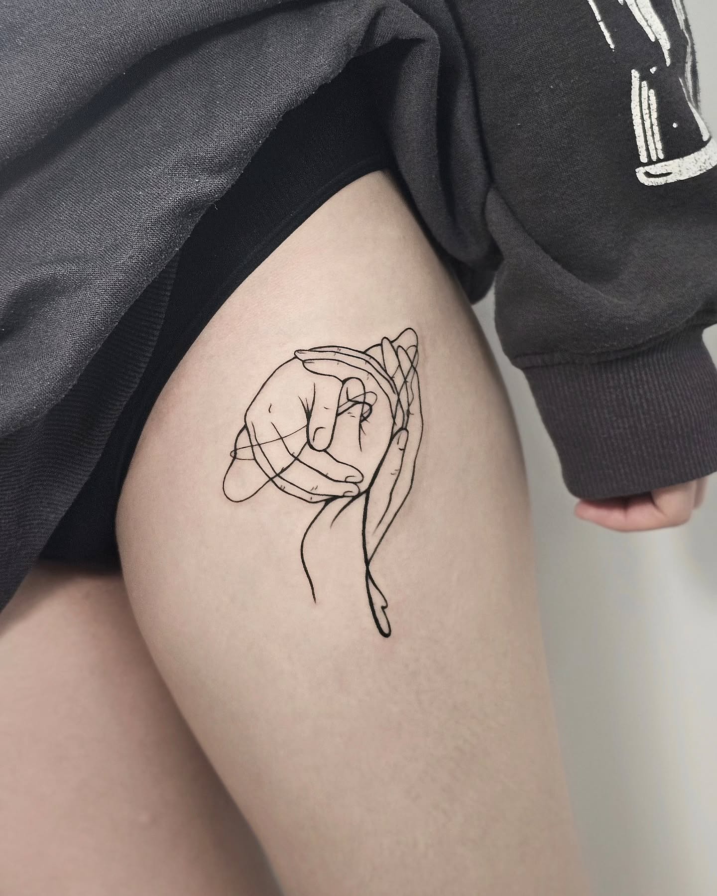 Tattoo by @draw.a_castle — fine_line