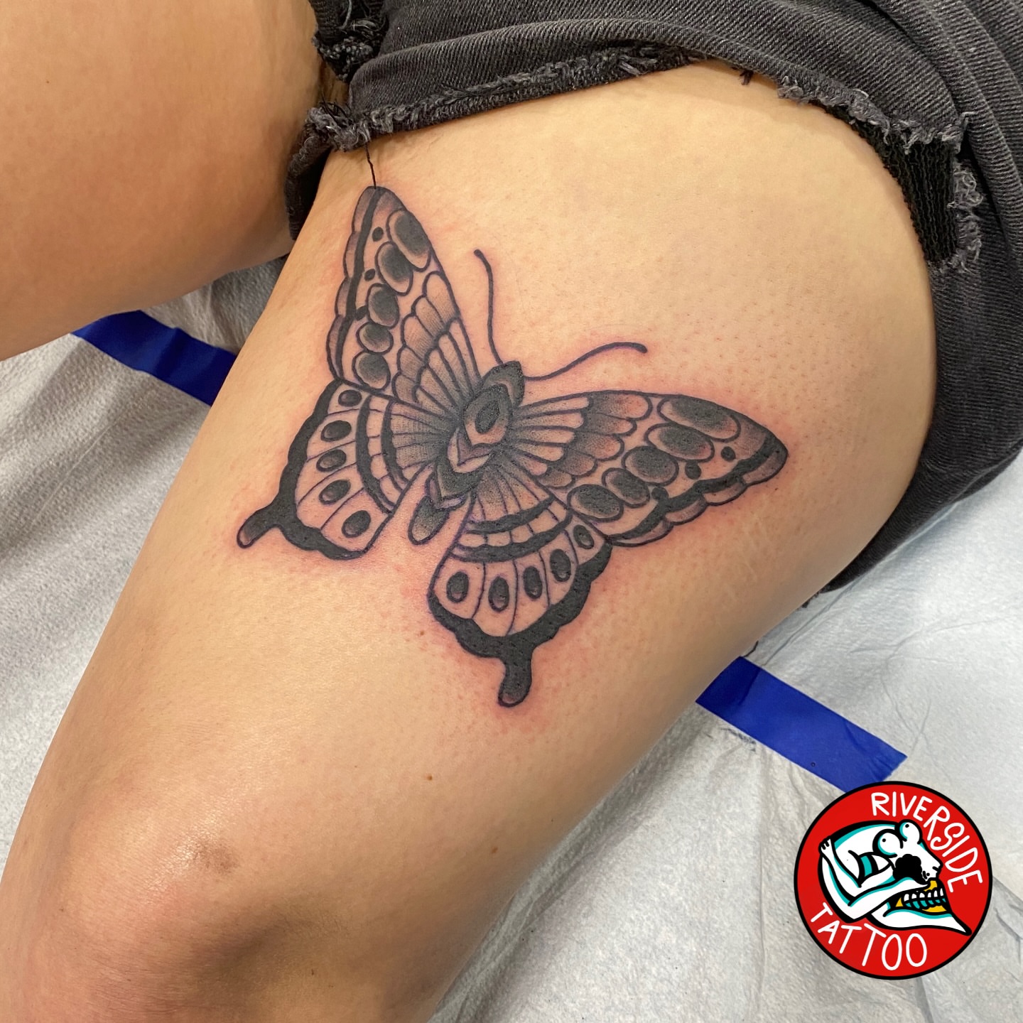 Tattoo by @shawzyriverside — black_and_grey