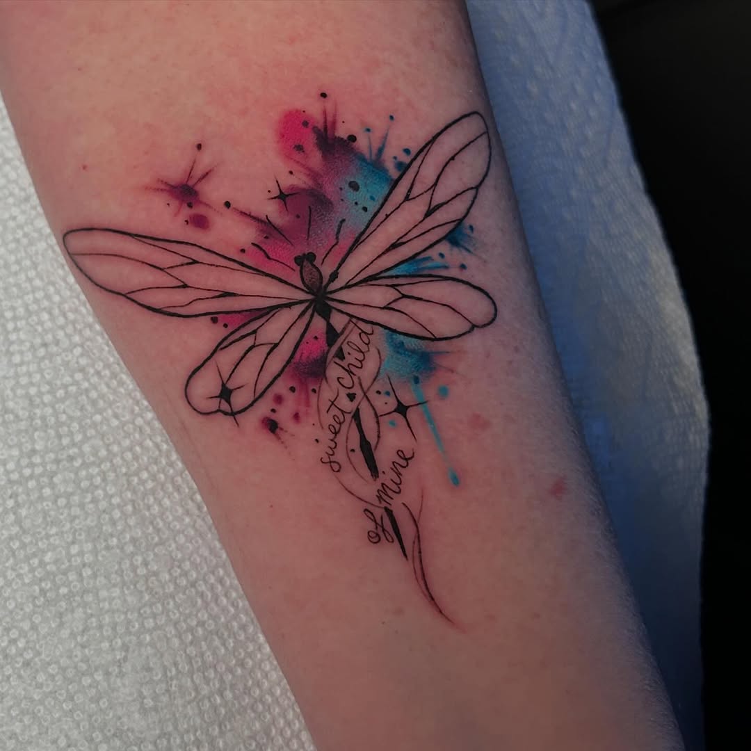 Tattoo by @ratgirltattoo — fine_line, watercolor