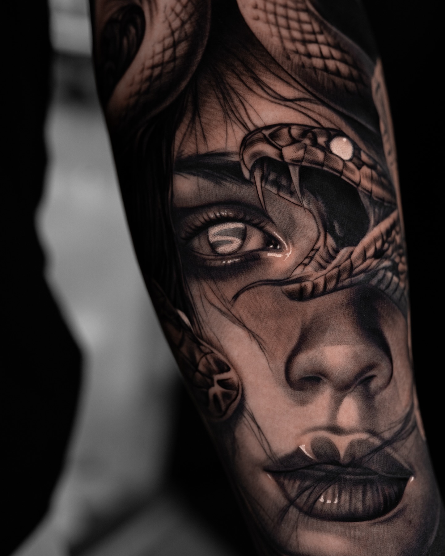 Tattoo by @bolugo_ — realism, dark_realism