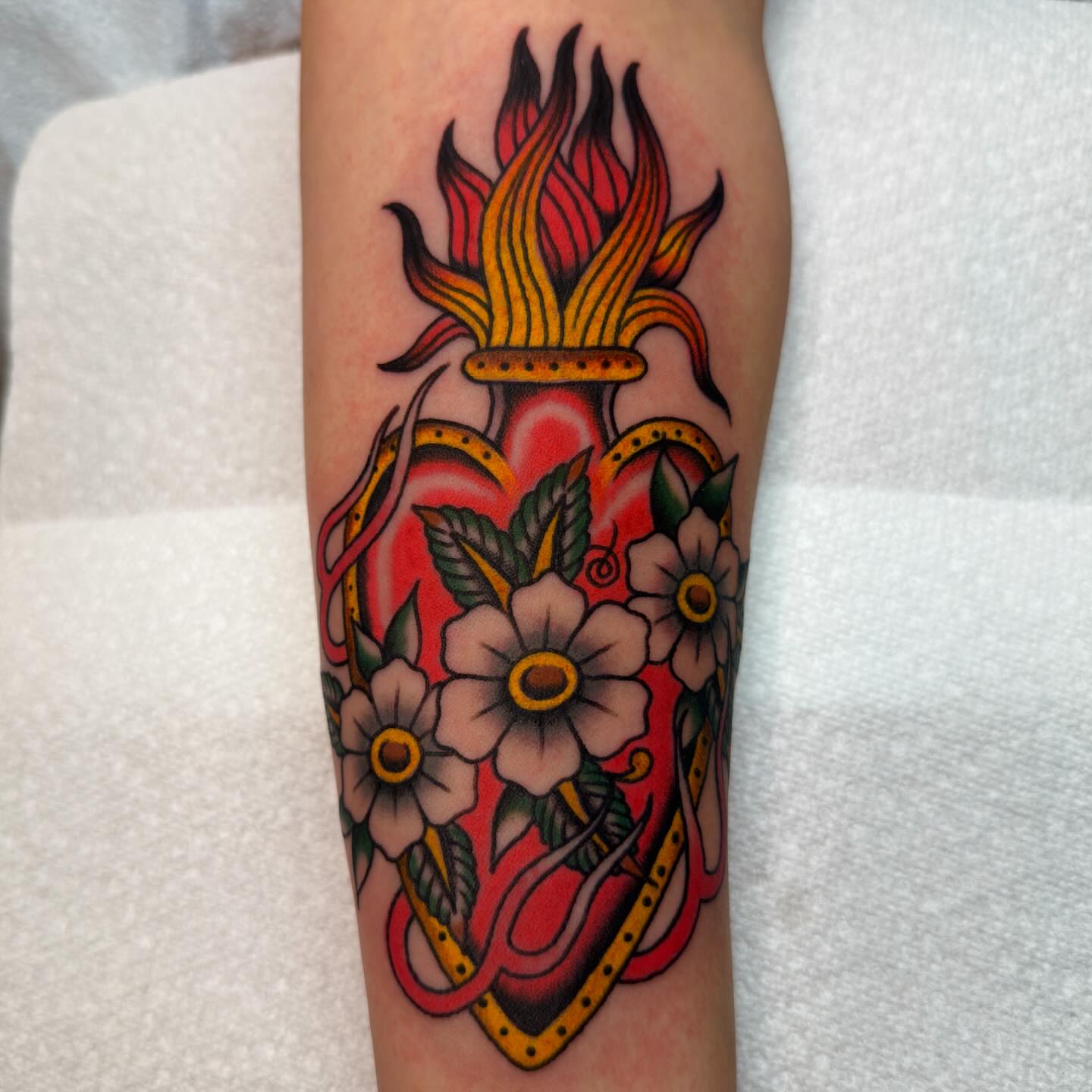Tattoo by @sweetluketattoos — american_traditional