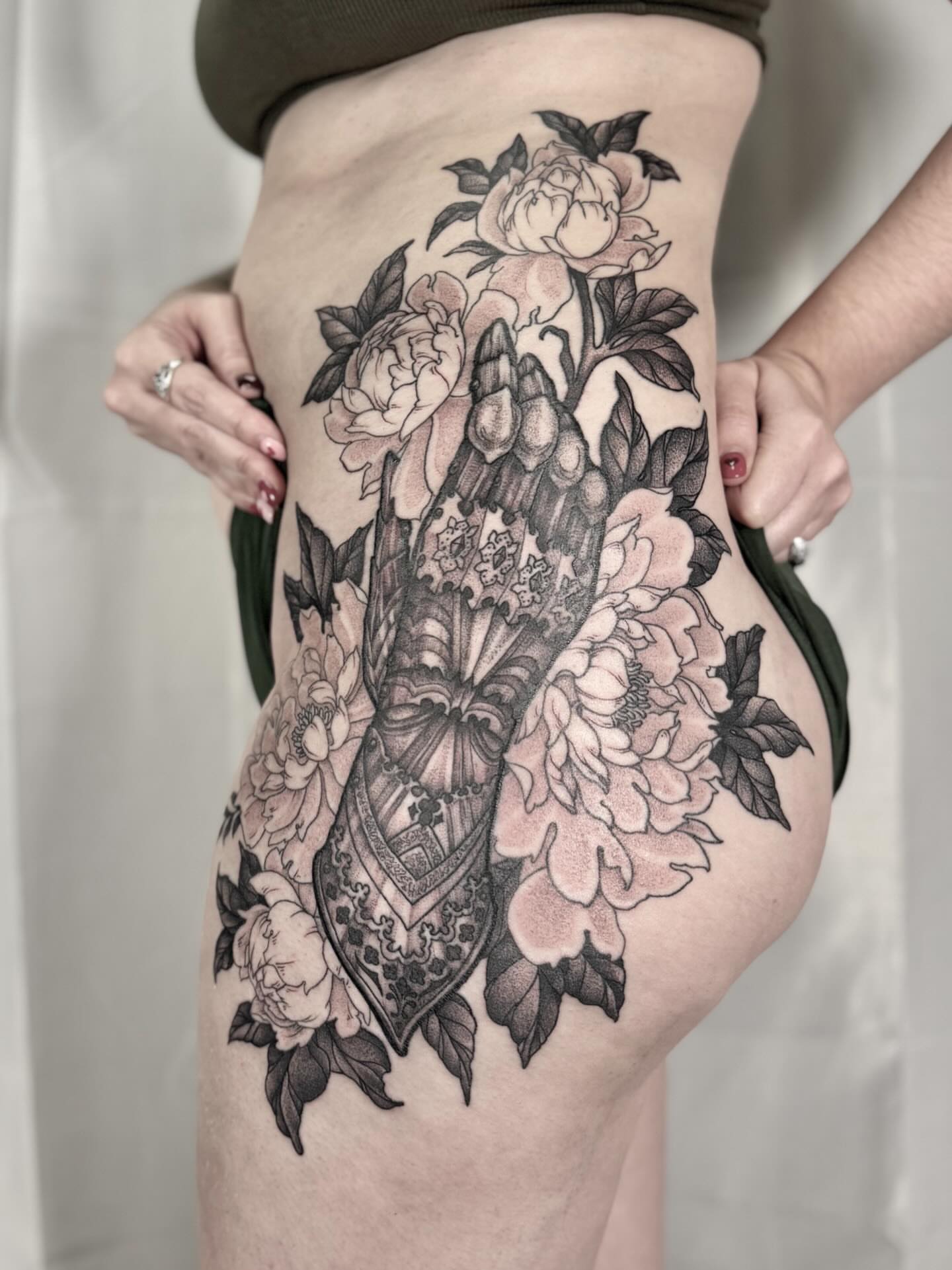 Tattoo by @hillary_blair — black_and_grey, realism
