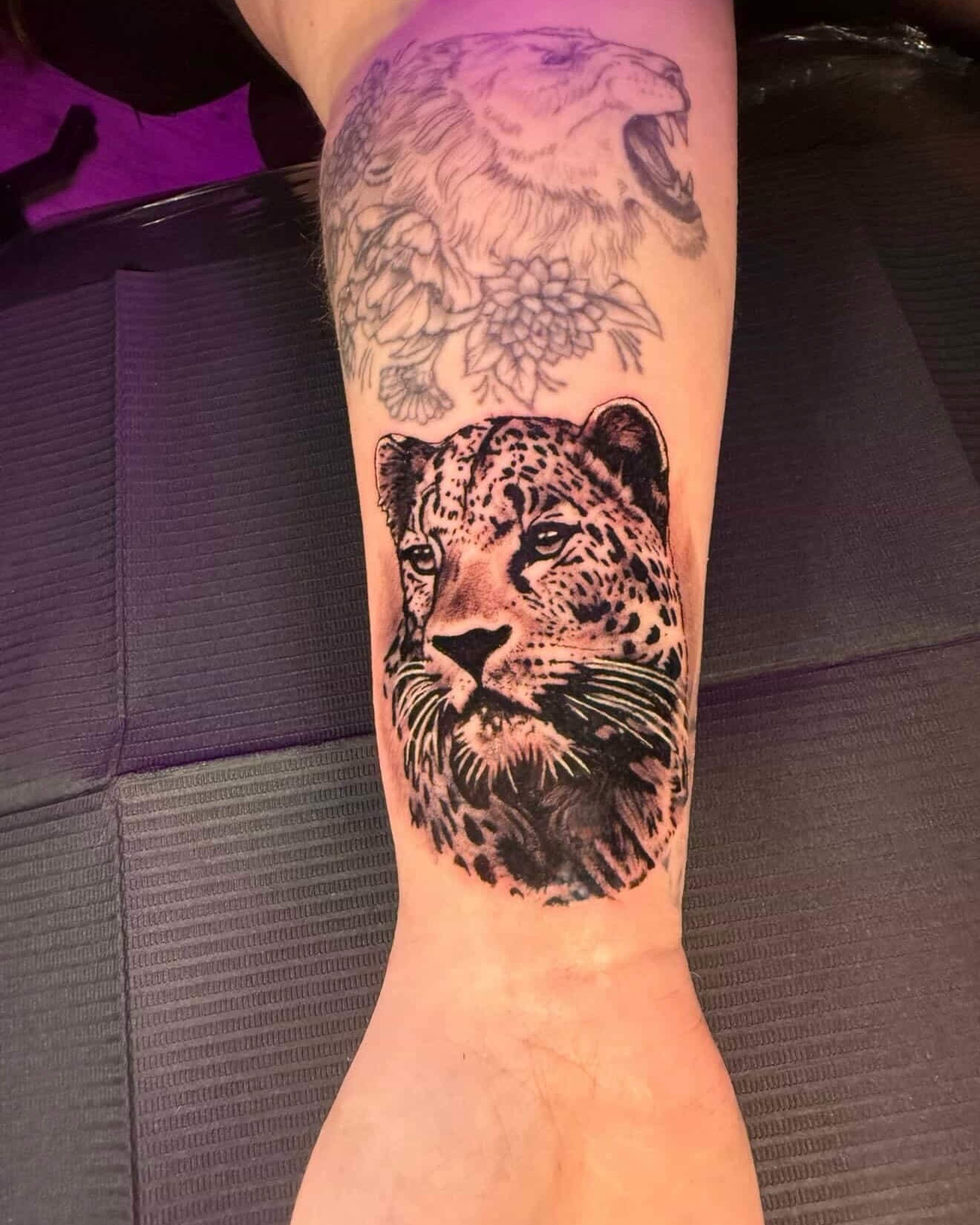 Tattoo by @tattootherapyrx — realism, black_and_grey