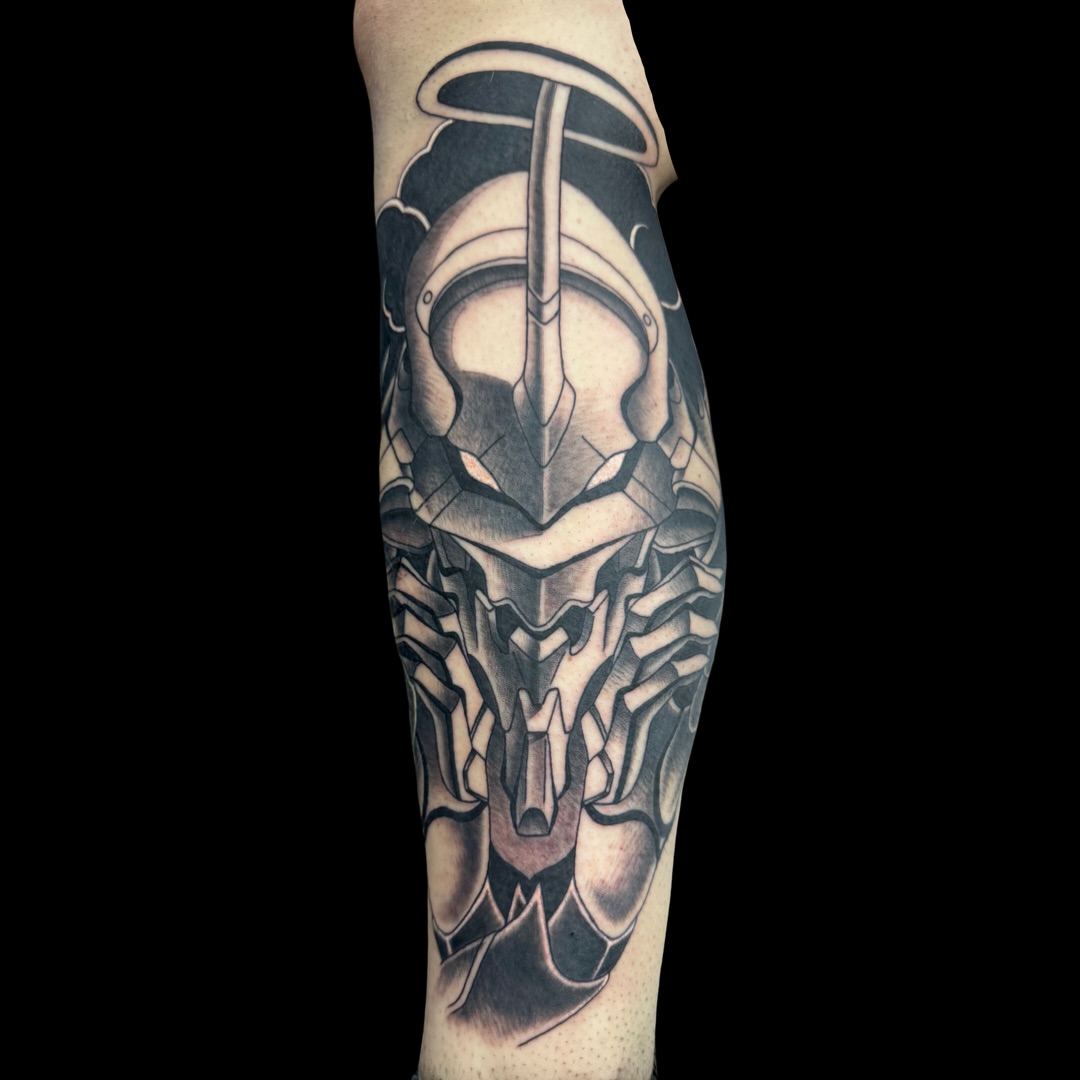Tattoo by @tattooedbyvicc — black_and_grey
