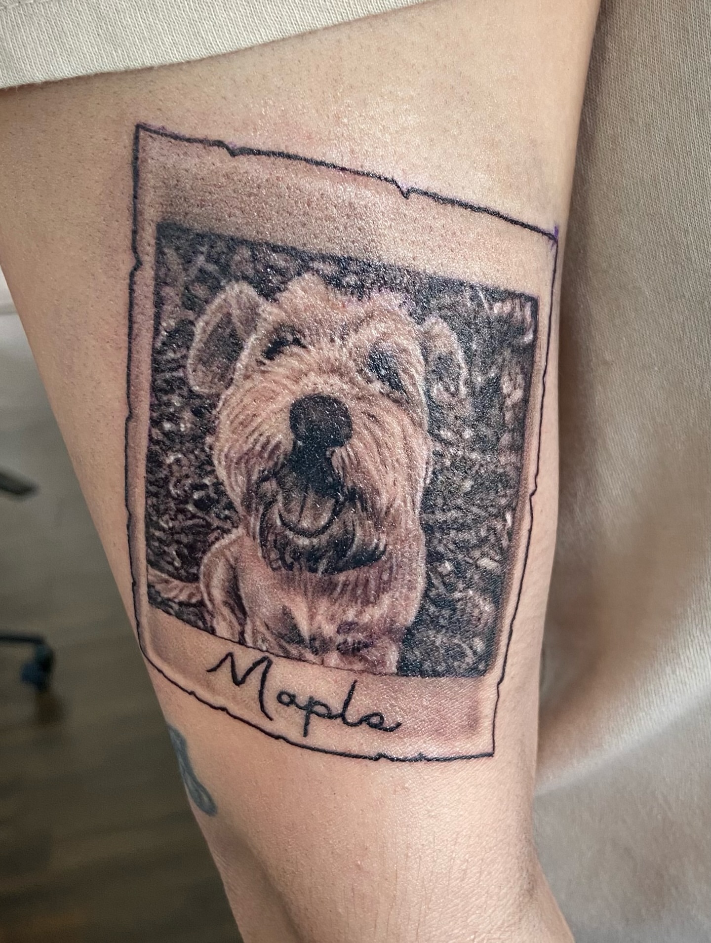 Tattoo by @coltrain_45 — realism