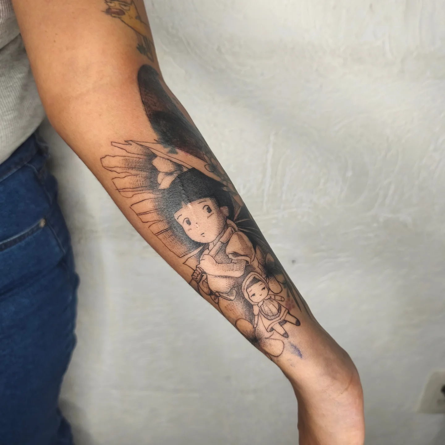 Tattoo by @mello_blue_tatto0 β anime