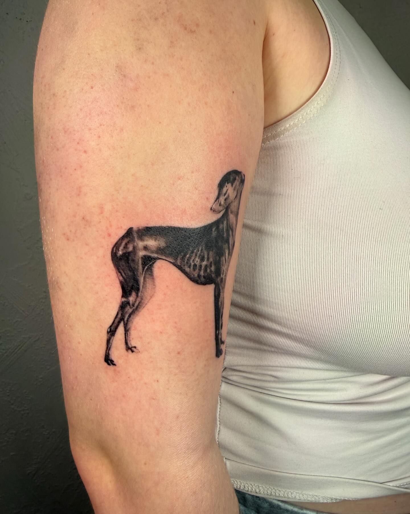 Tattoo by @rickyttattoo — black_and_grey