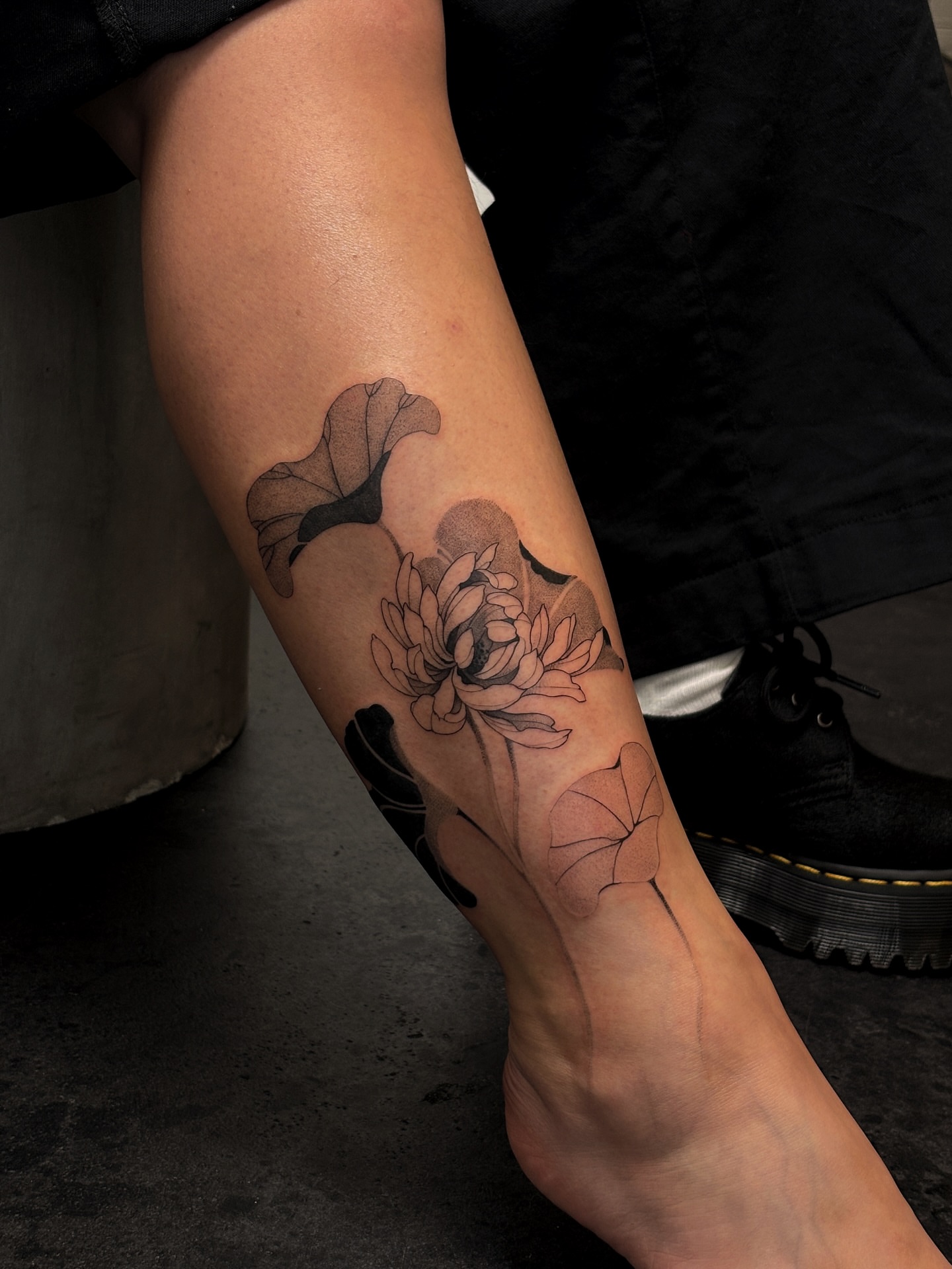 Tattoo by @sagodripp — black_and_grey