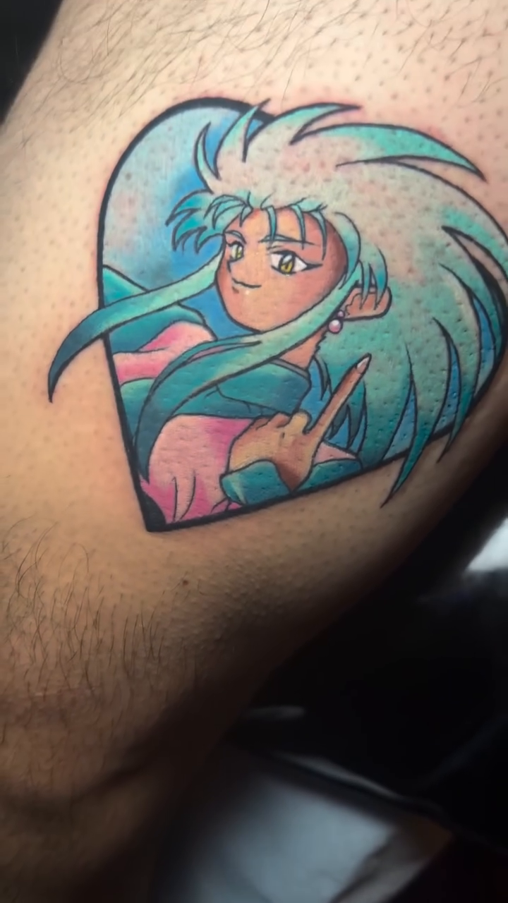 Tattoo by @xxsashafontainexx — anime