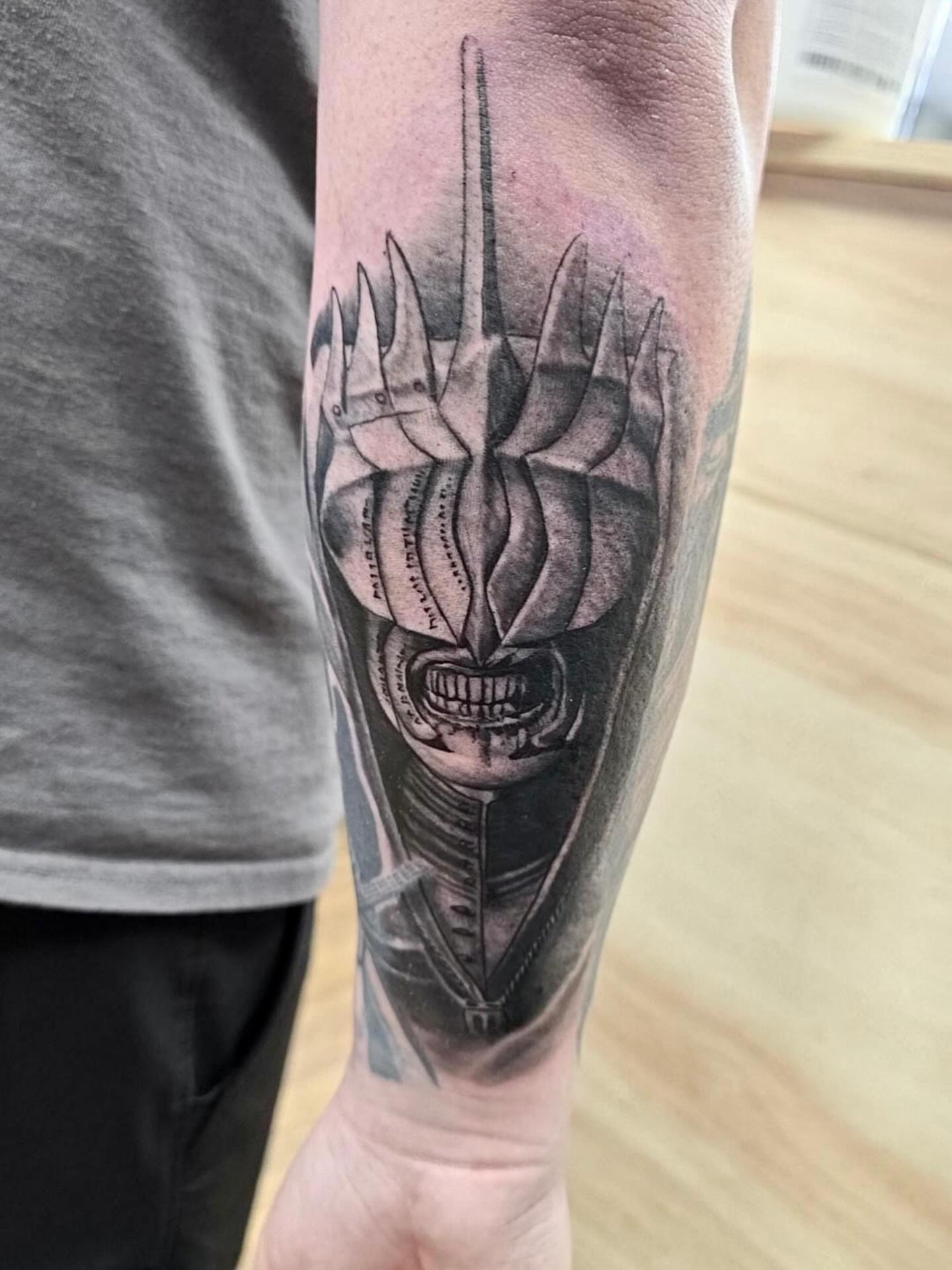 Tattoo by @themooreclan77 — black_and_grey, realism