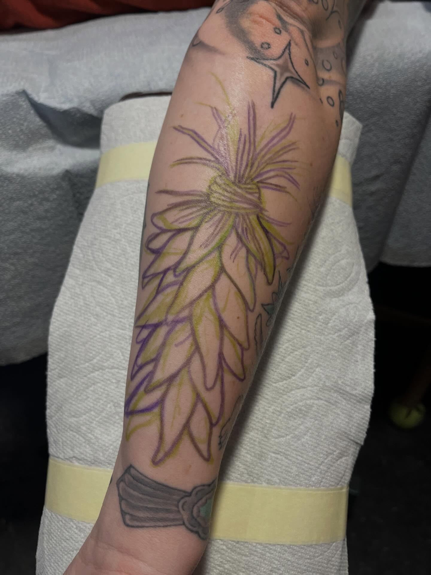 Tattoo by @zlctattoo — dotwork