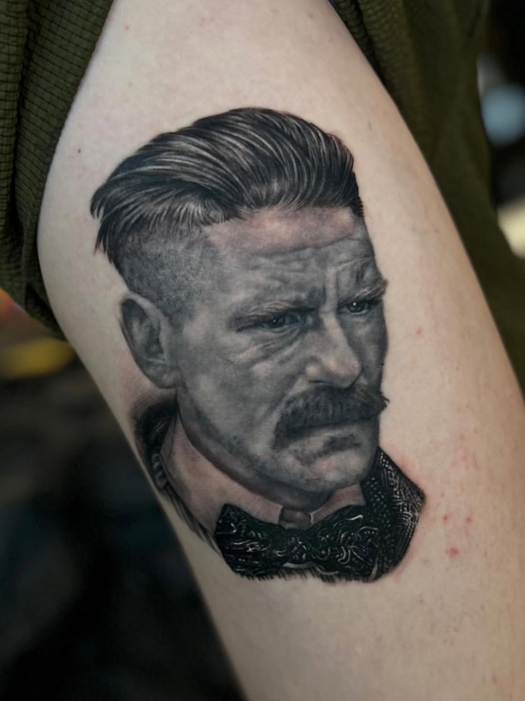 Tattoo by @jmartsart — realism, black_and_grey