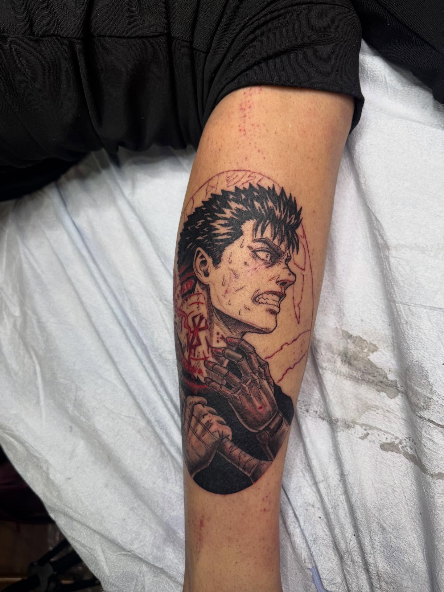 Tattoo by @saku_tattoo — anime