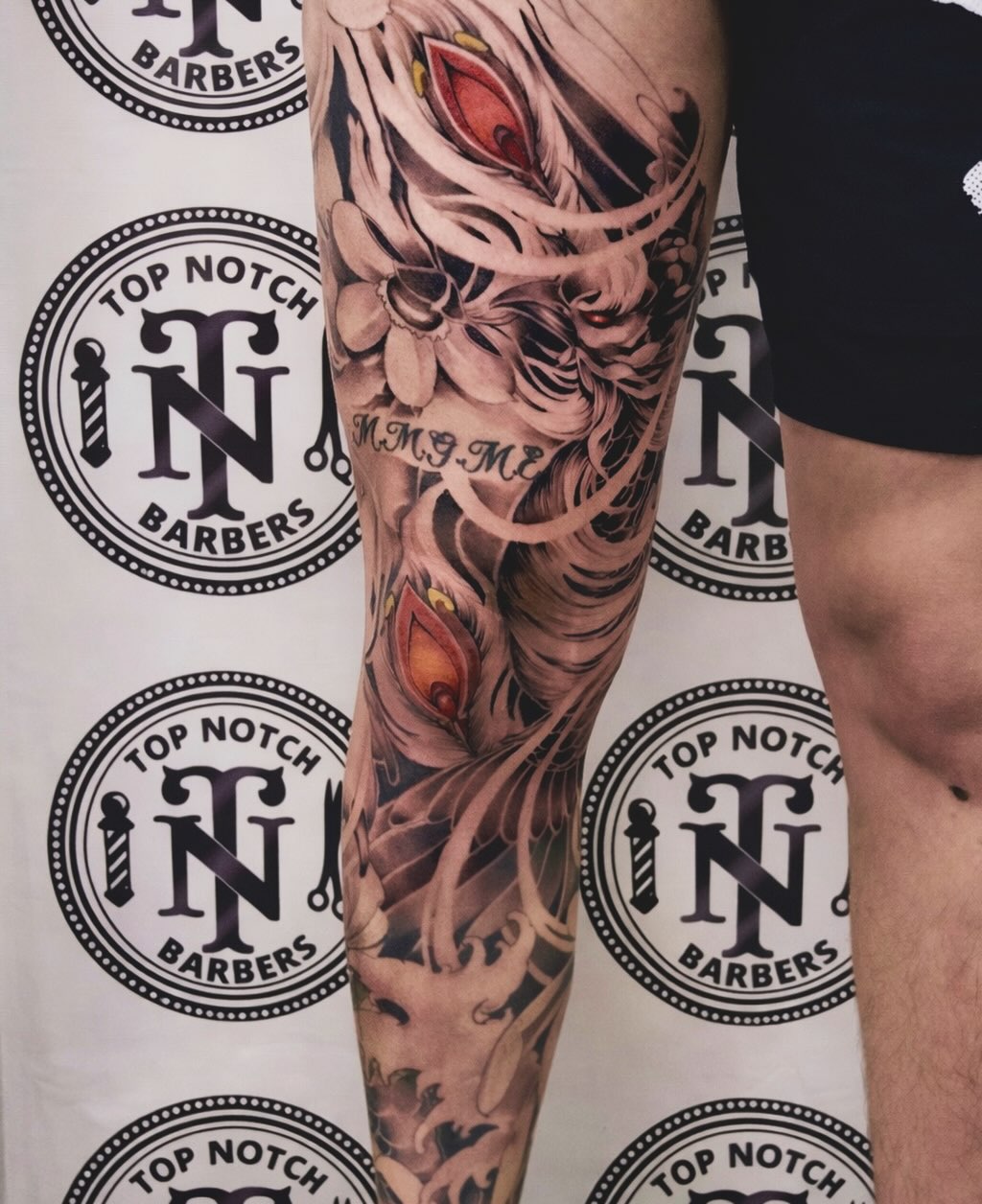 Tattoo by @rockytattoo — realism, black_and_grey