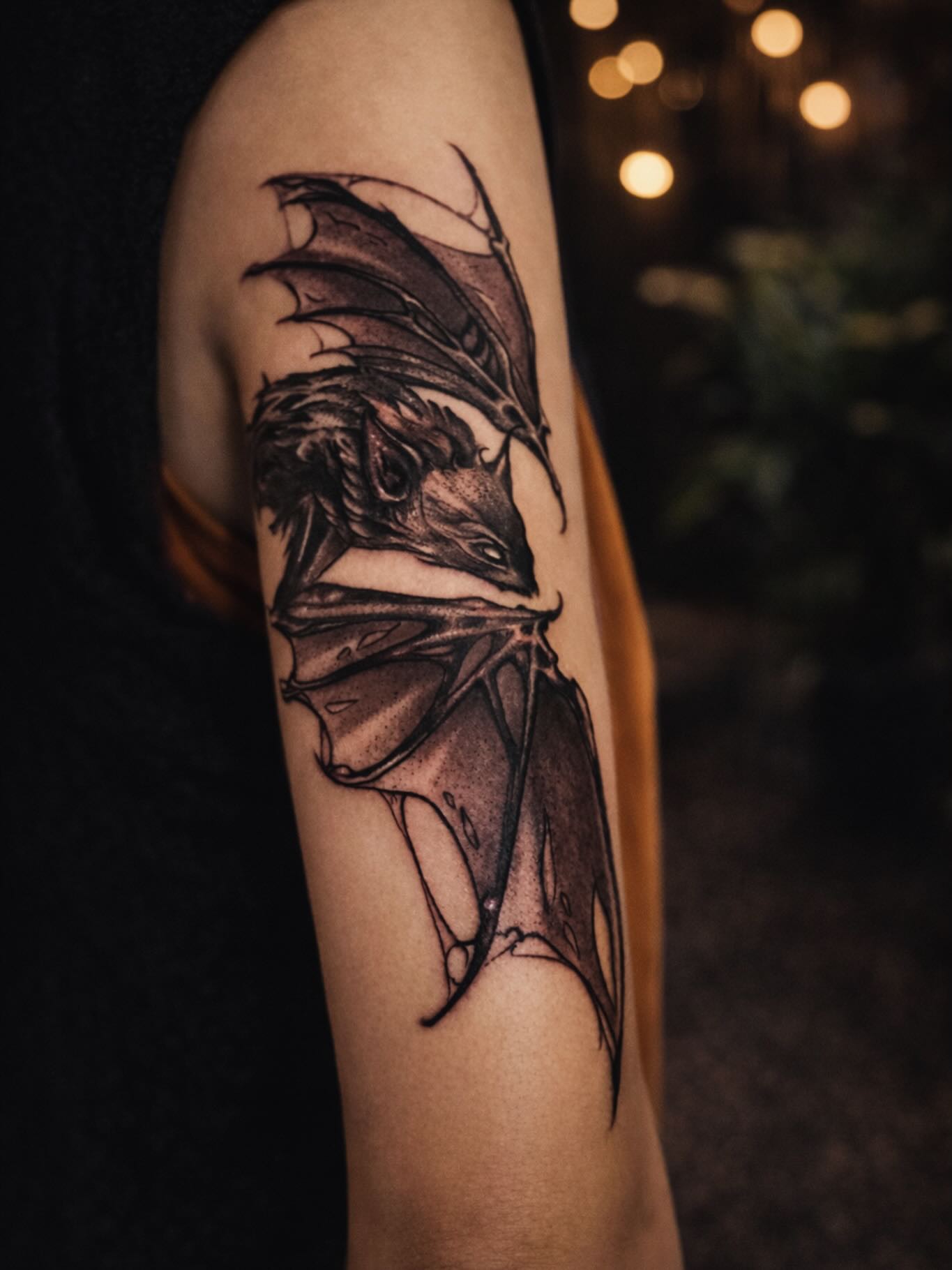 Tattoo by @angeljimeneztattoos — black_and_grey, realism