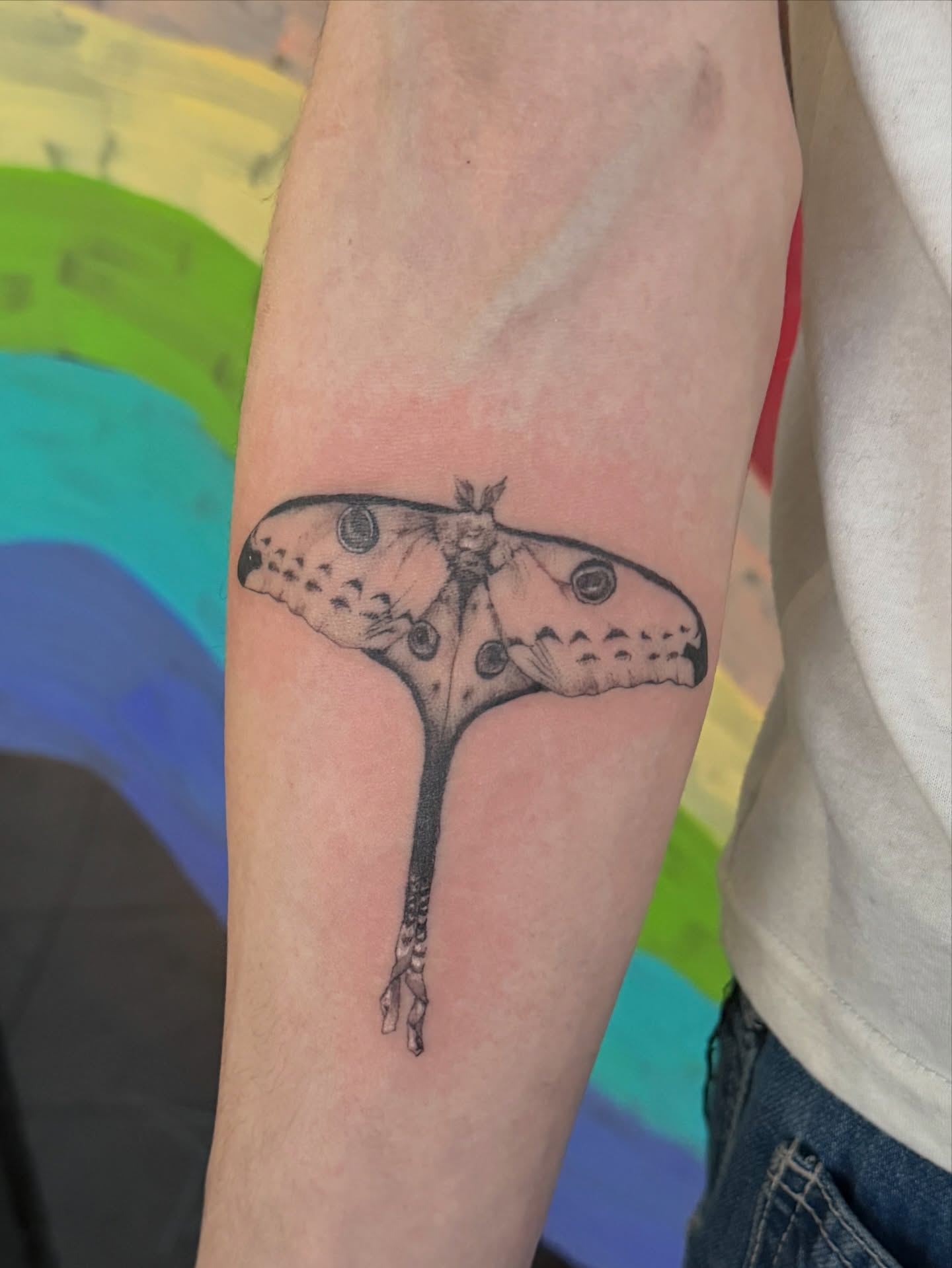 Tattoo by @creatureoutside — black_and_grey
