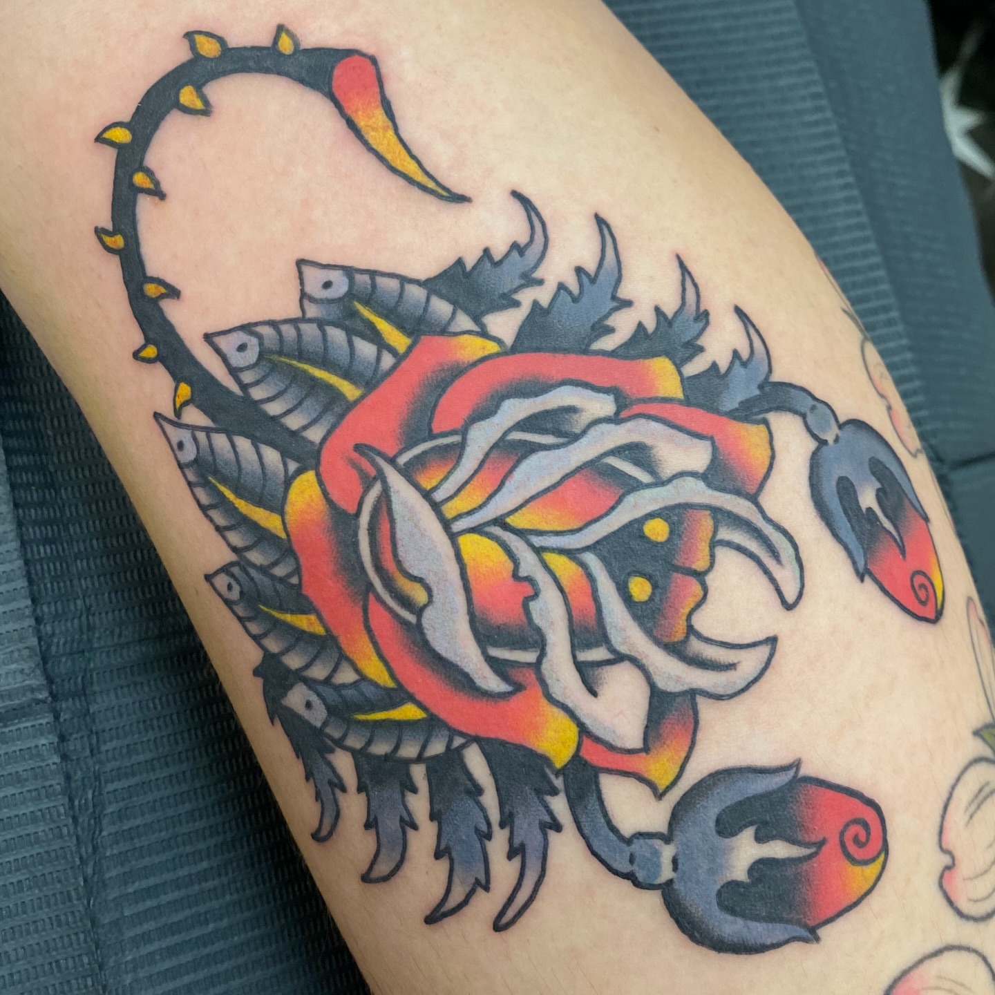 Tattoo by @hogtowntattoo — american_traditional, neo_traditional