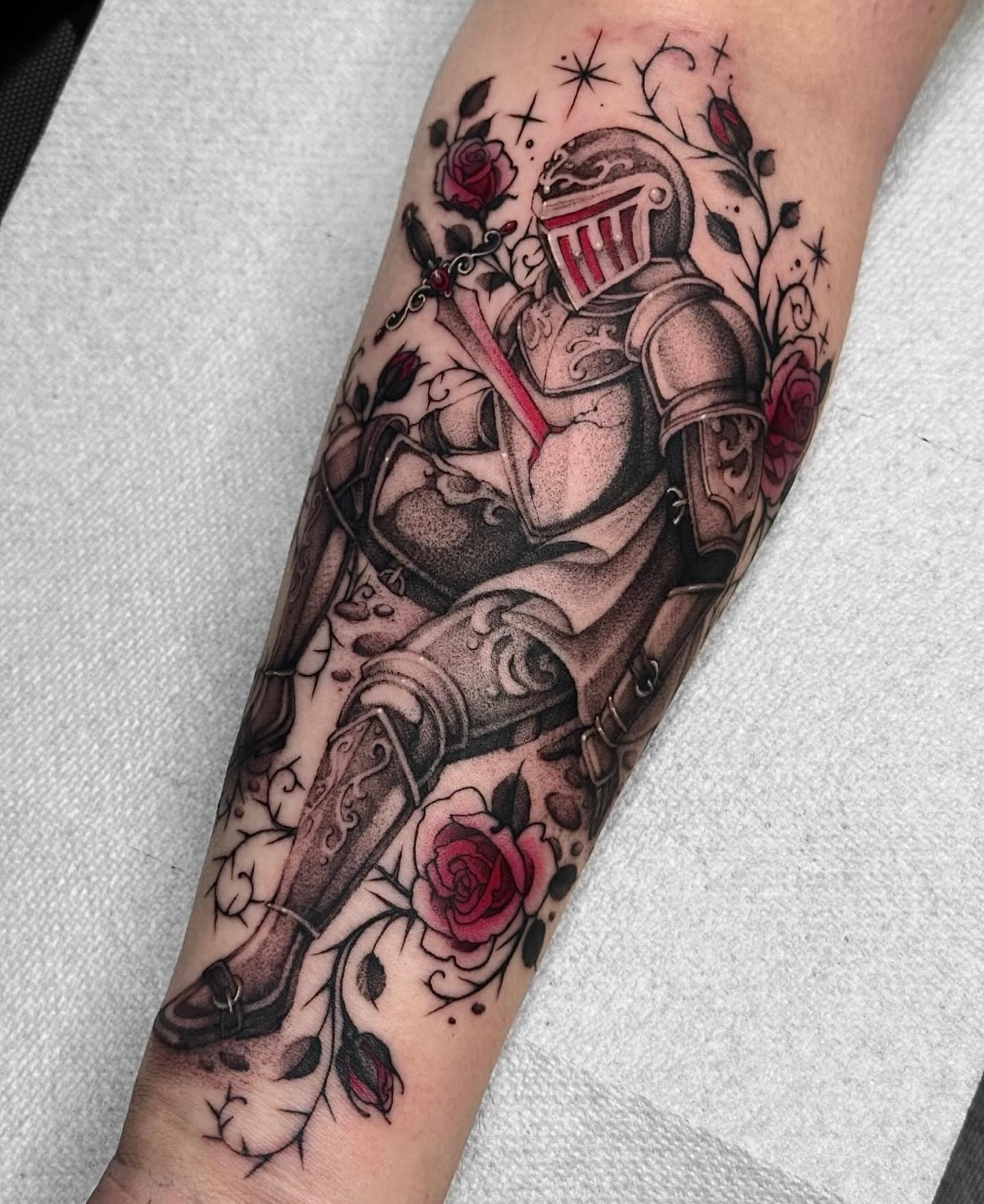 Tattoo by @kaylacancion — american_traditional, black_and_grey